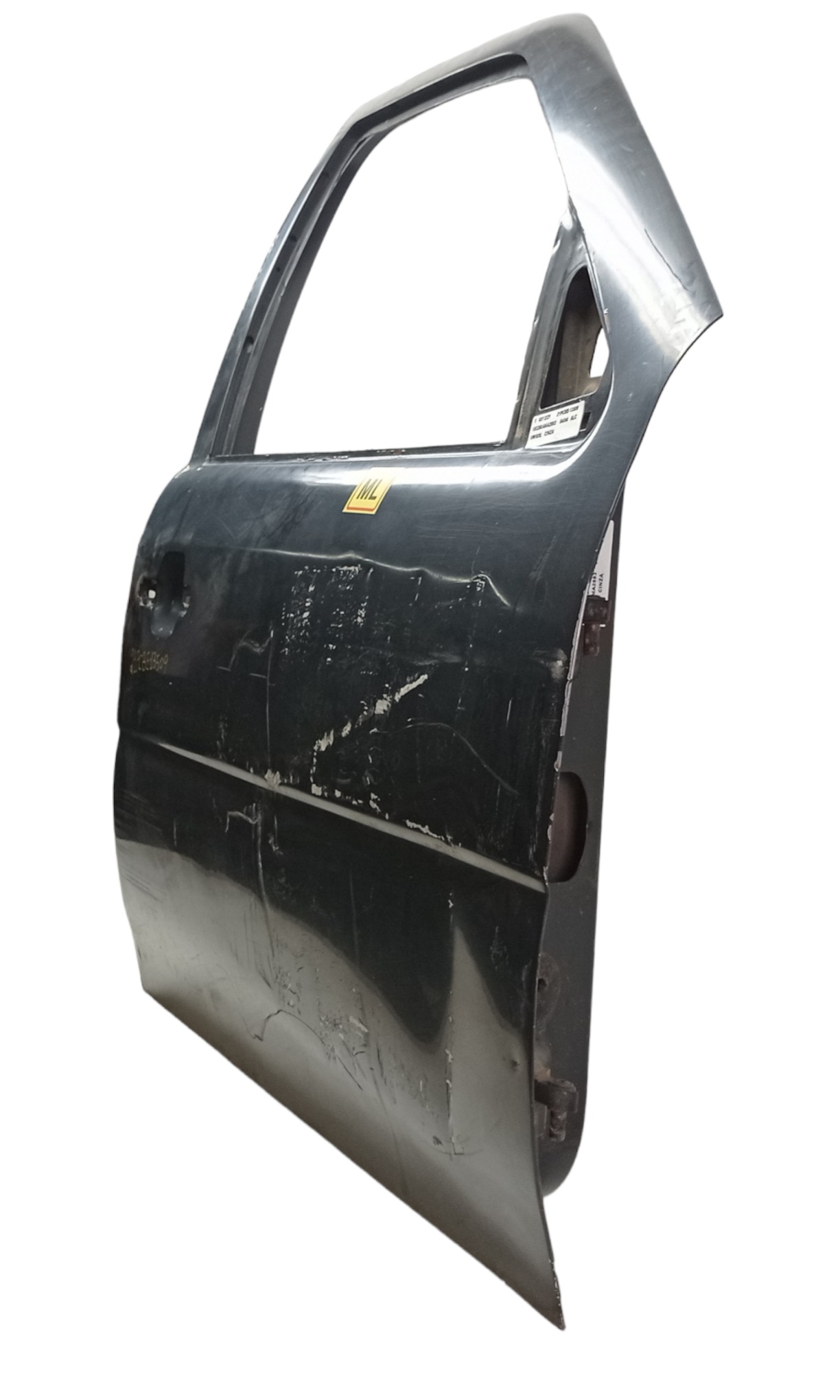 Porta Dianteira Direita Gol G3 Ano 2004 Para Recuperar Dianteira Direita Cinza 1