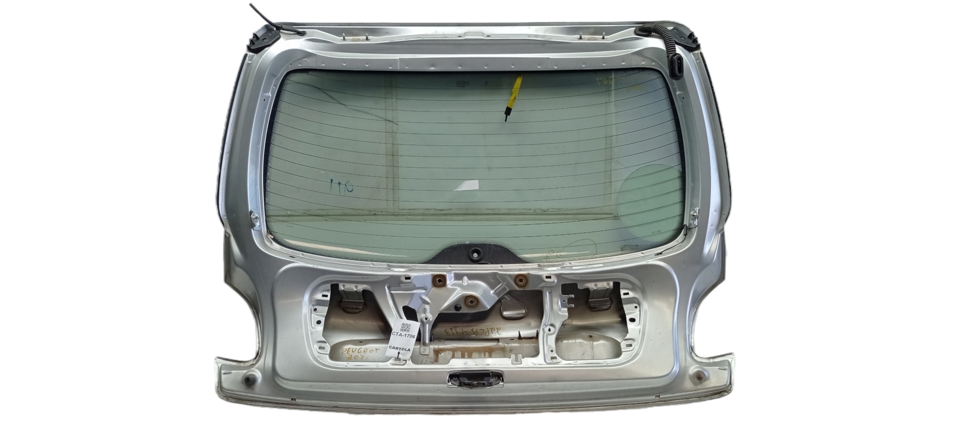 TAMPA PORTA MALAS PEUGEOT 207  2008  2009 PARA RECUPERAR 3