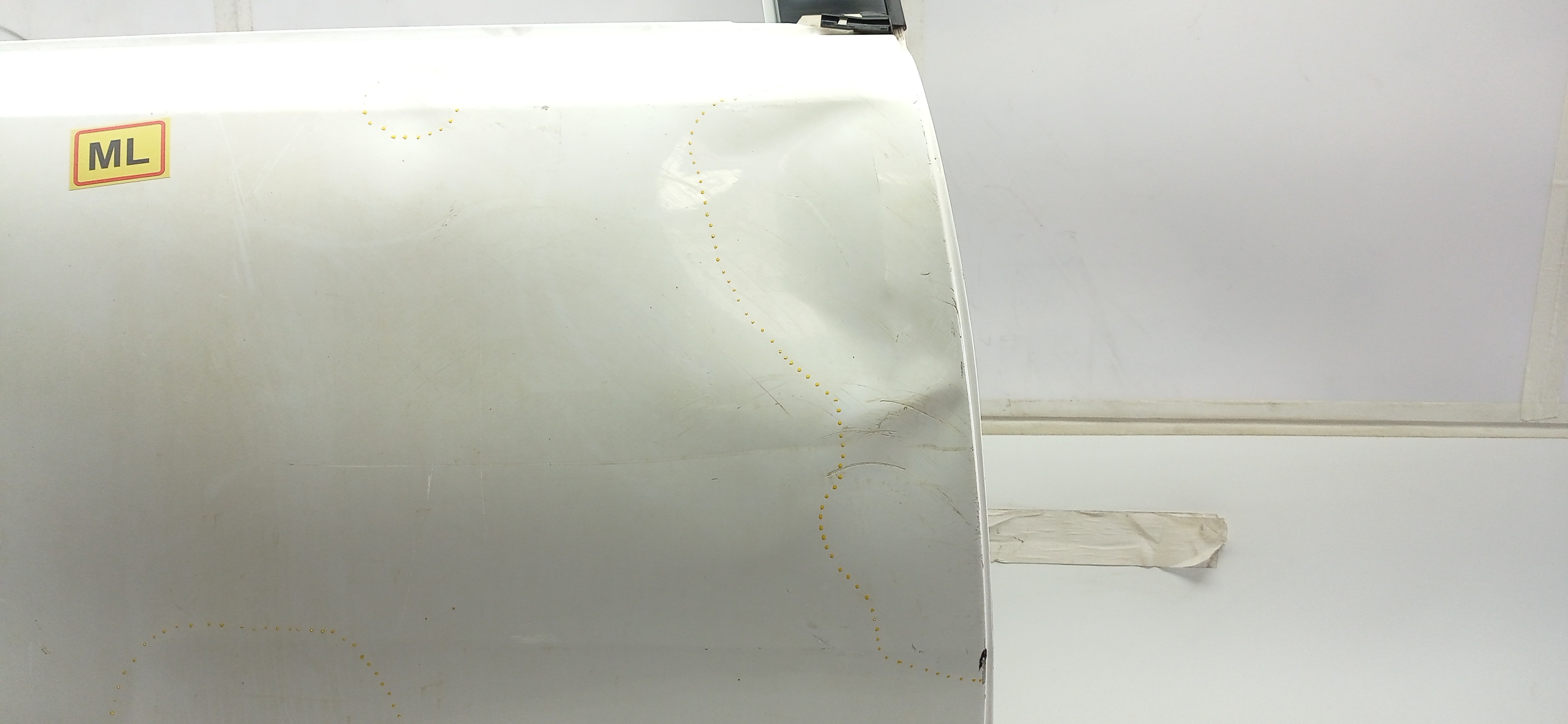 Porta Traseira Direita Kia Sportage 2012-2013 P/ Recuperar Traseira Direito Branco 8