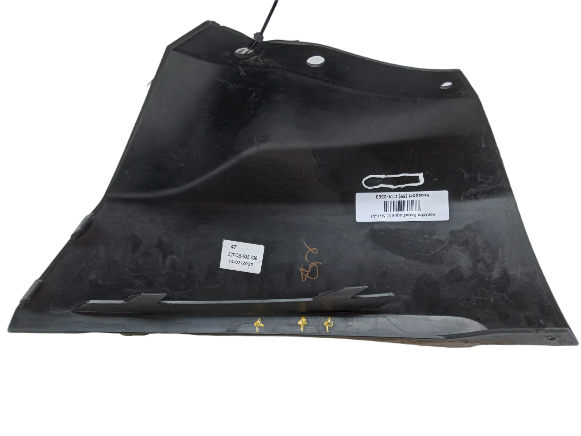 MOLDURA INFERIOR PARACHOQUE LE FORD ECOSPORT 2016 5