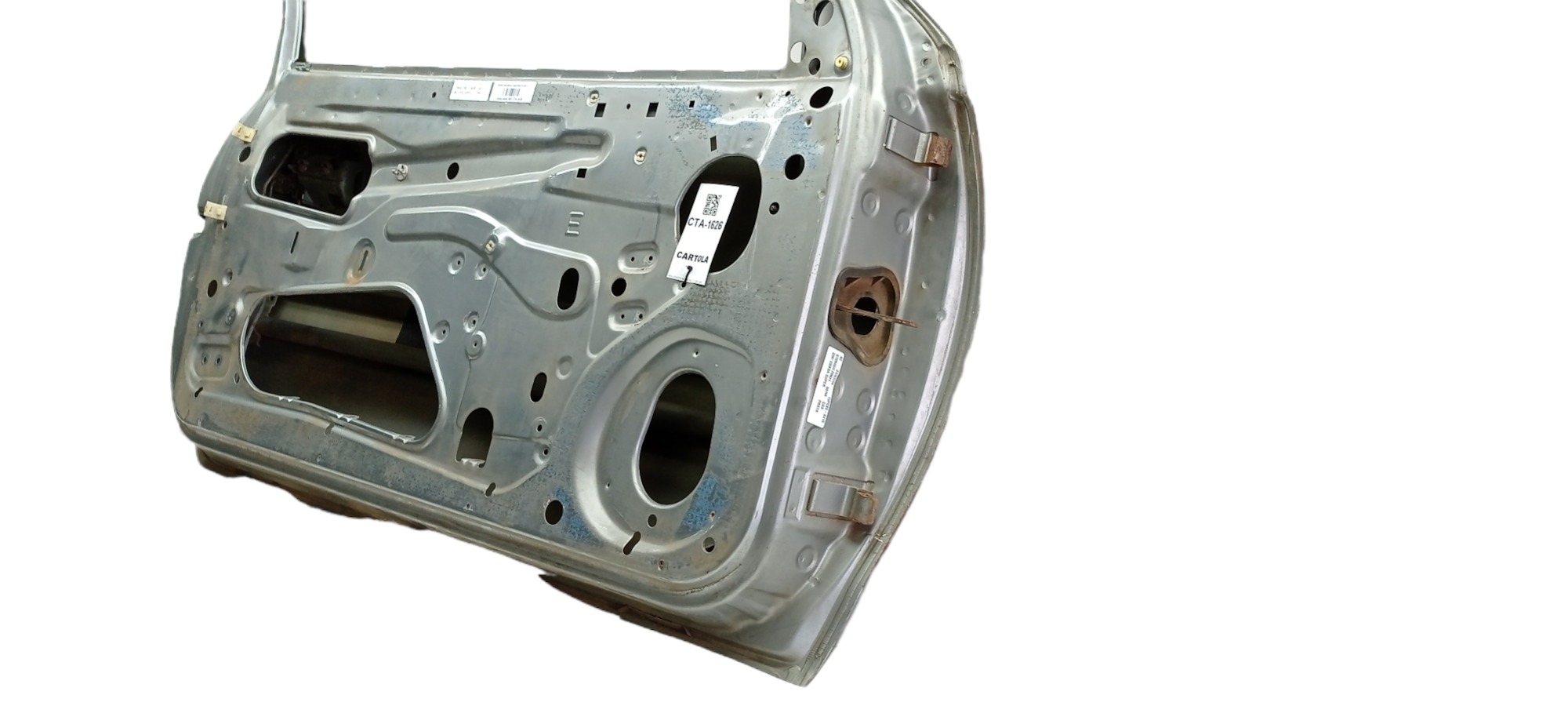 Porta Esquerda Chevrolet Corsa 1998 Para Recuperar Dianteira Esquerda Prateado 1