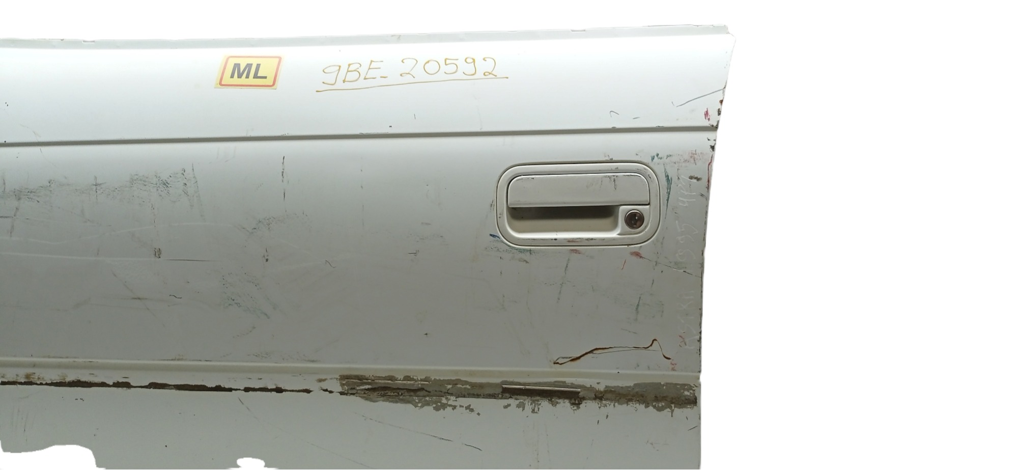 Porta Dianteira Esquerda Chevrolet Astra 1999 Para Recuperar Dianteira Esquerdo Branco 7