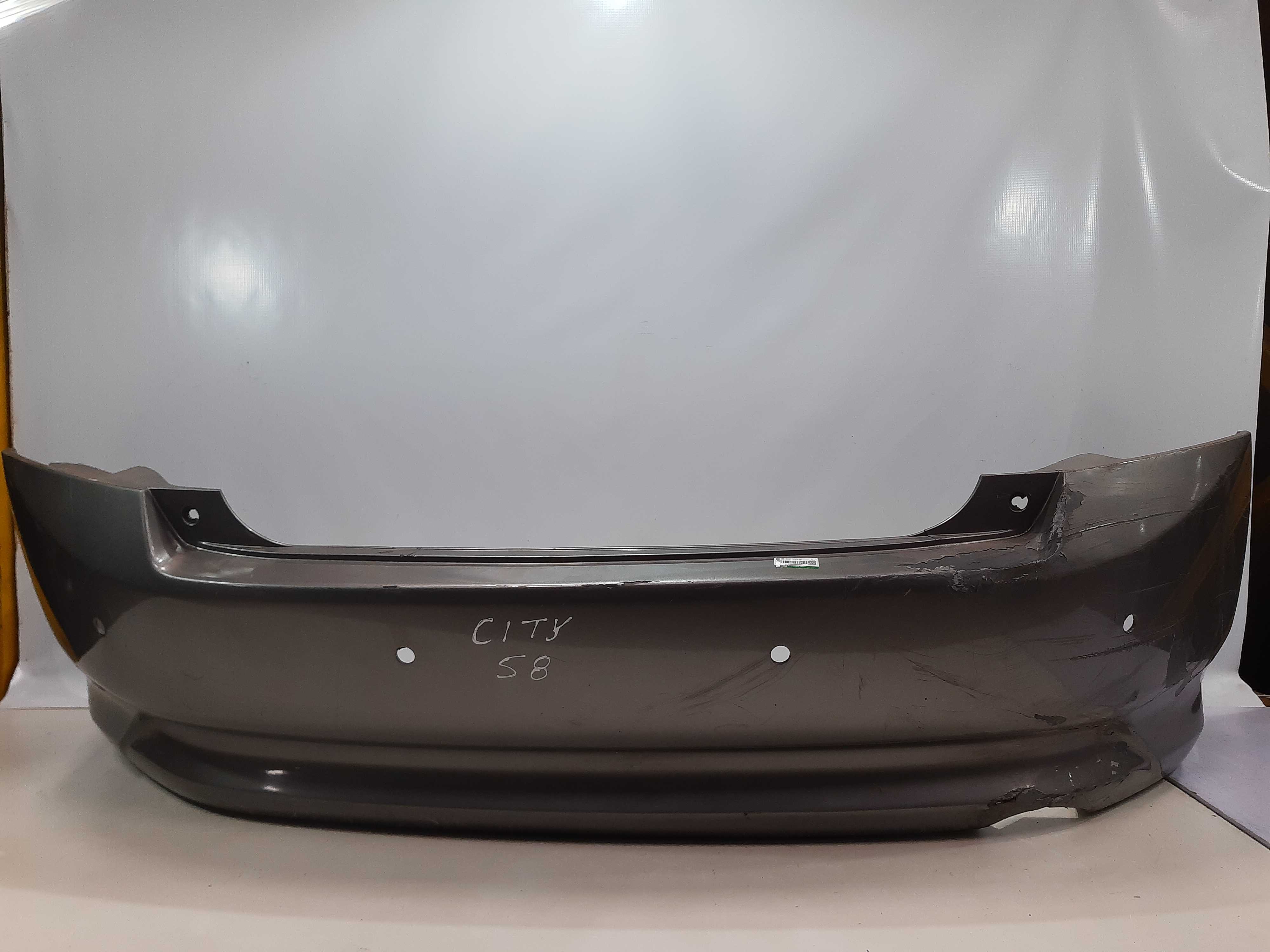 Parachoque Traseiro Honda City 2009 2010 A 2014 Com Avaria
