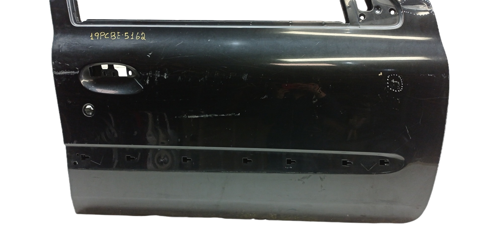Porta Dianteira Direita Renault Clio 2002-2003 P/ Recuperar Dianteira Direito Preto 9