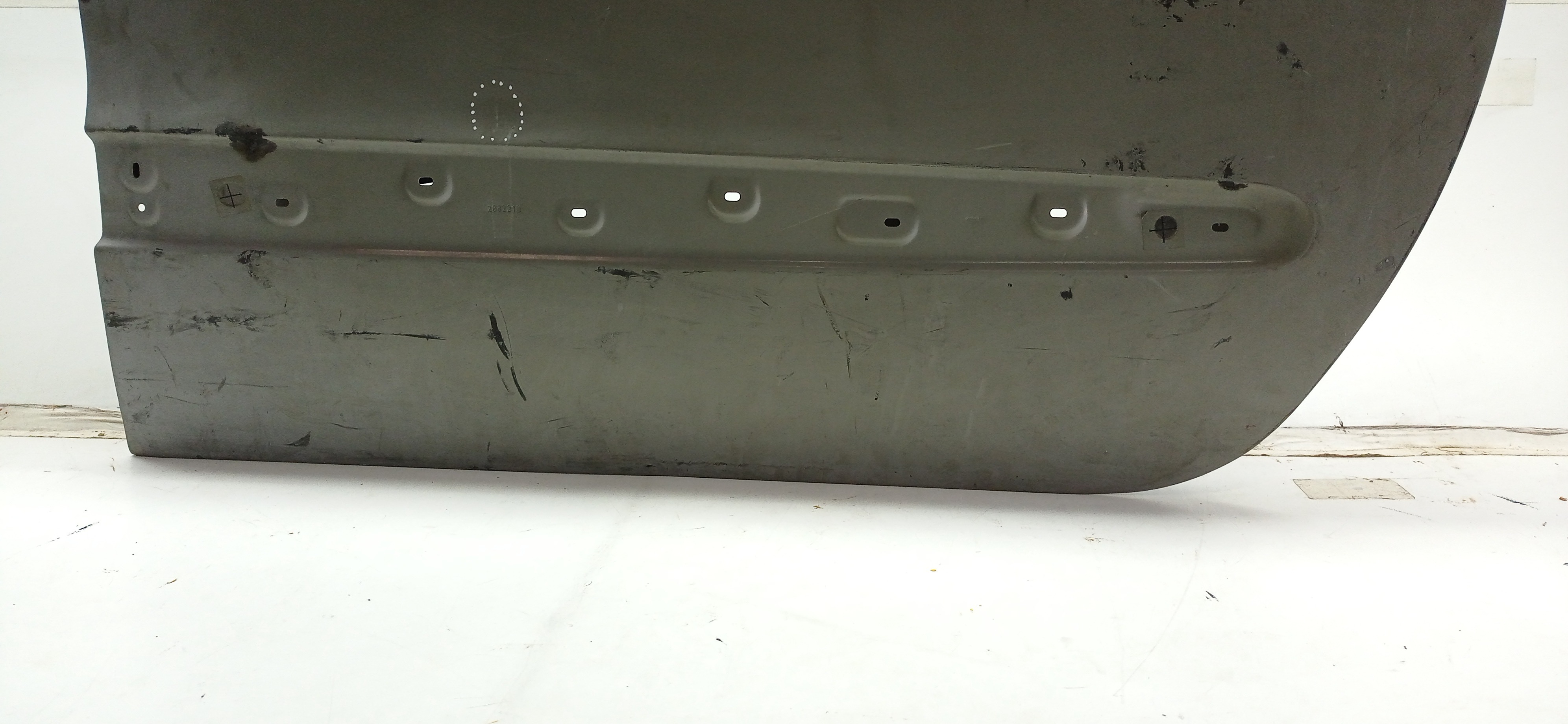 Porta Dianteira Direita Renault Scenic 2003 Para Recuperar Dianteira Direita Cinza 7