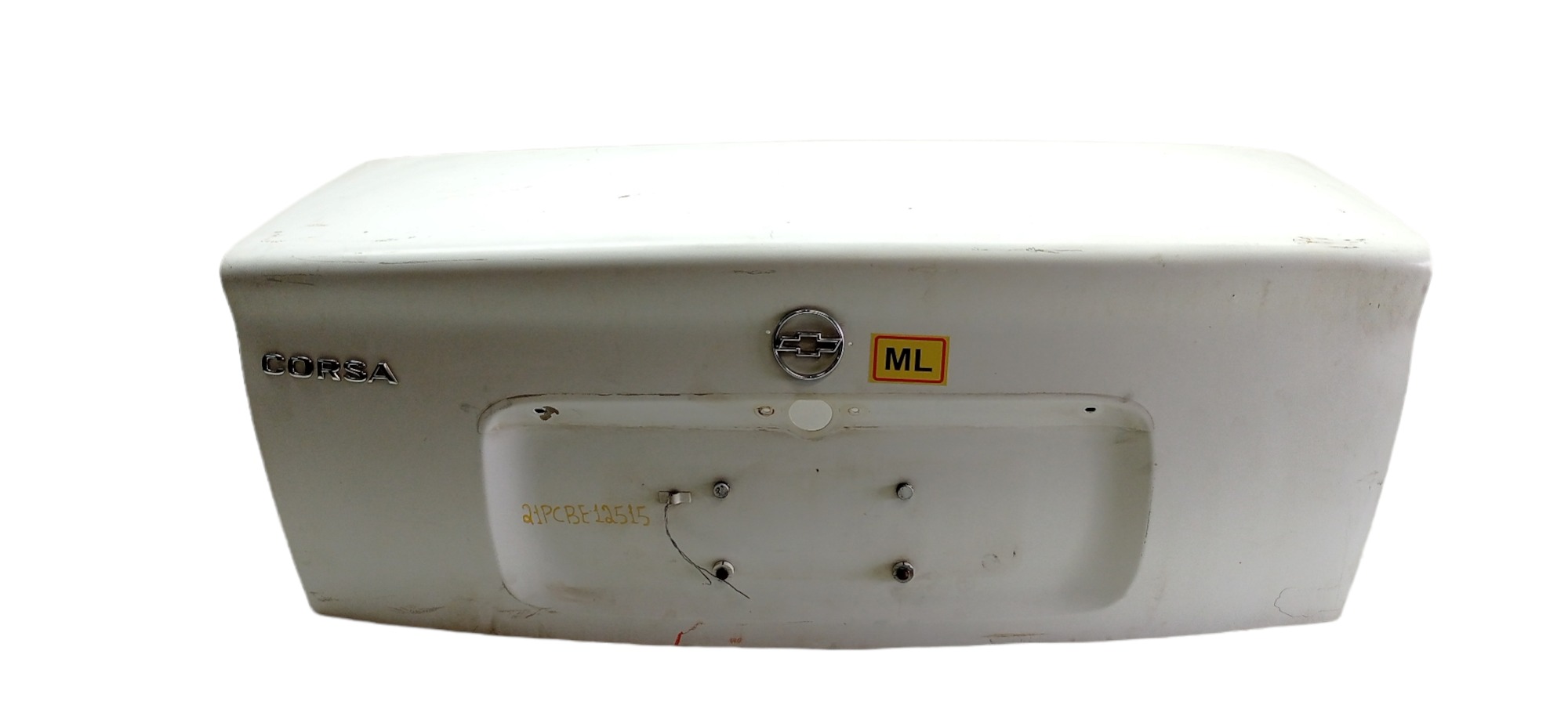 Tampa Porta Malas Sedan Corsa Classic 2003 Para Recuperar