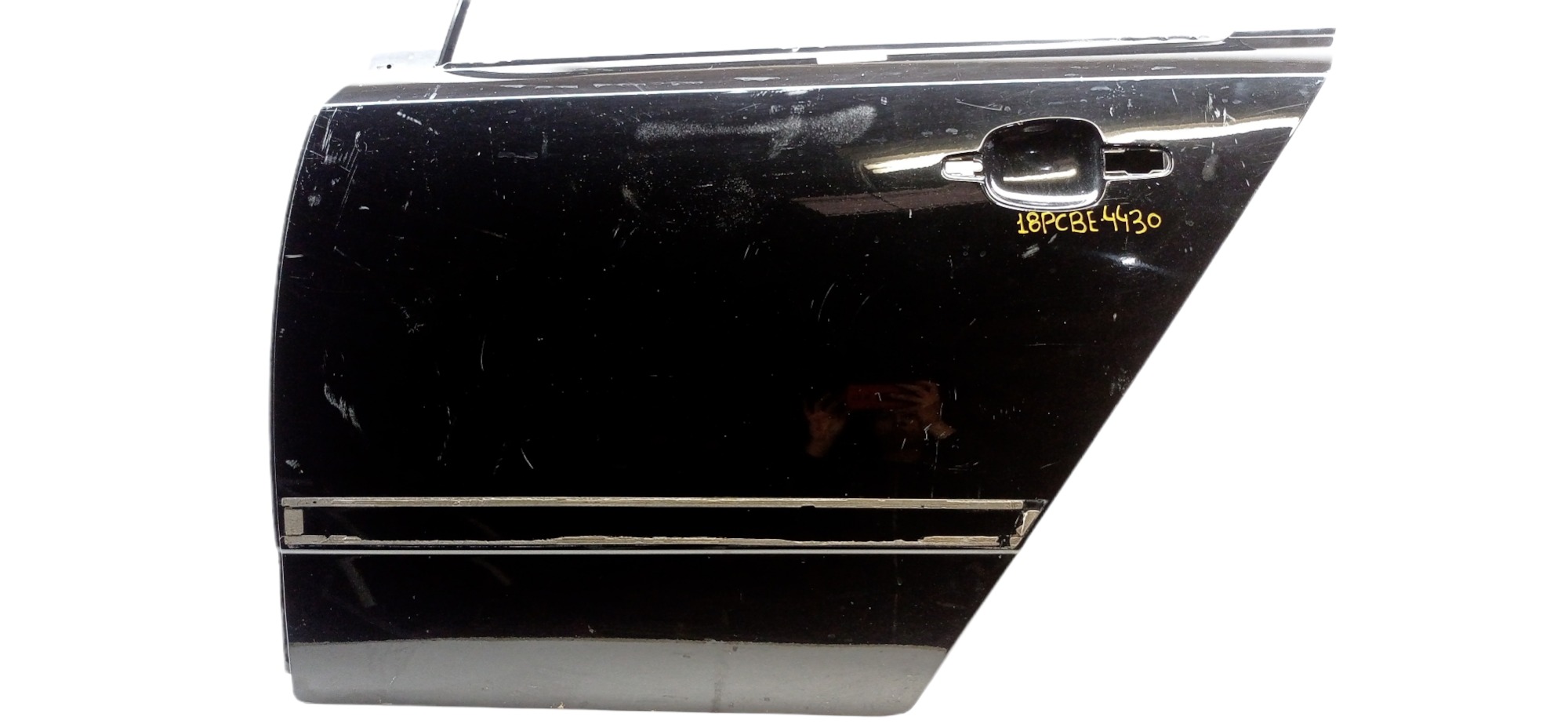 Porta Traseira Esquerda Gm Vectra 2009 2010 P/ Recuperar Traseira Esquerda Preto 4