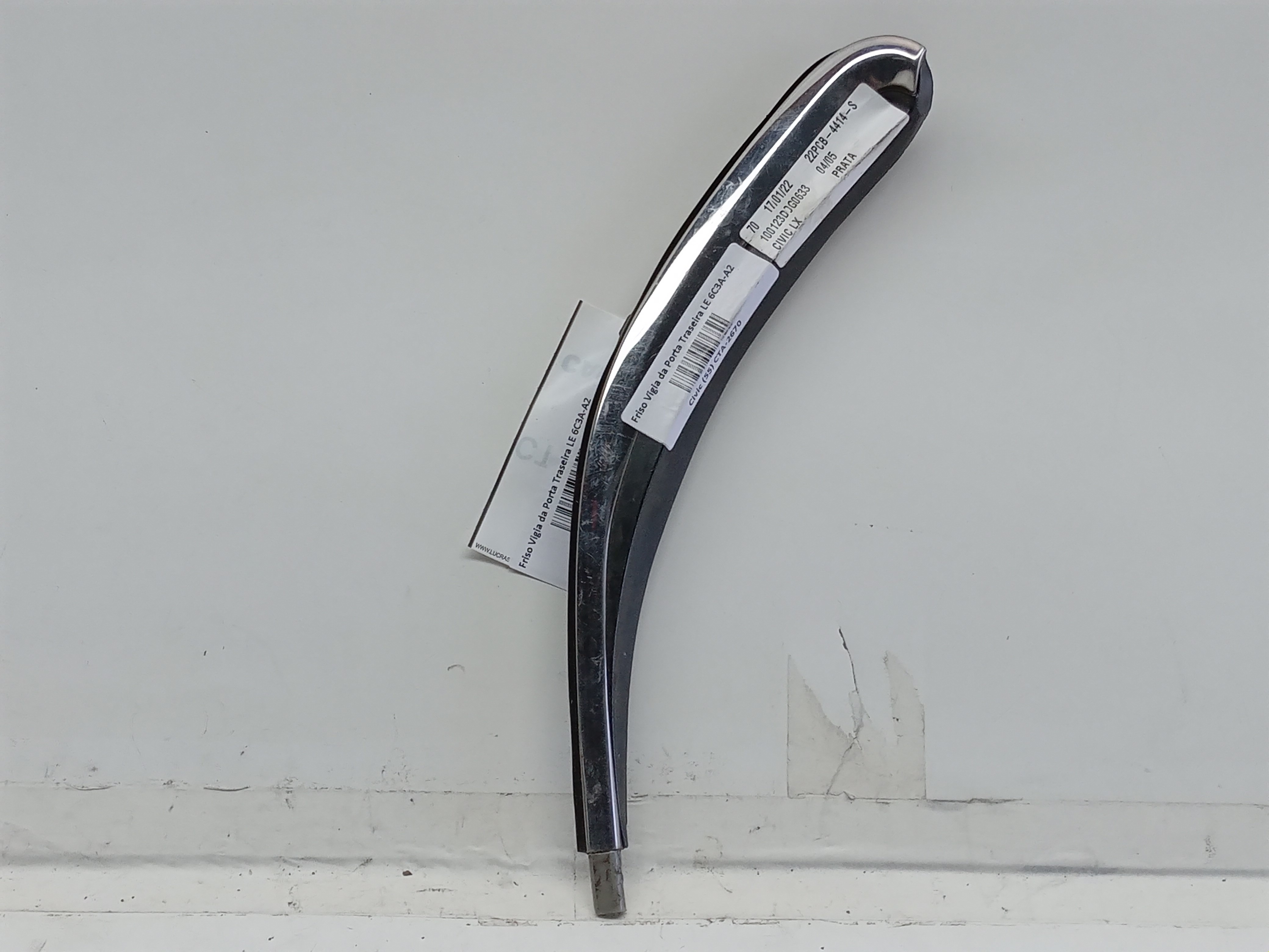 FRISO VIGIA PORTA TRASEIRA LE HONDA CIVIC 2004 4