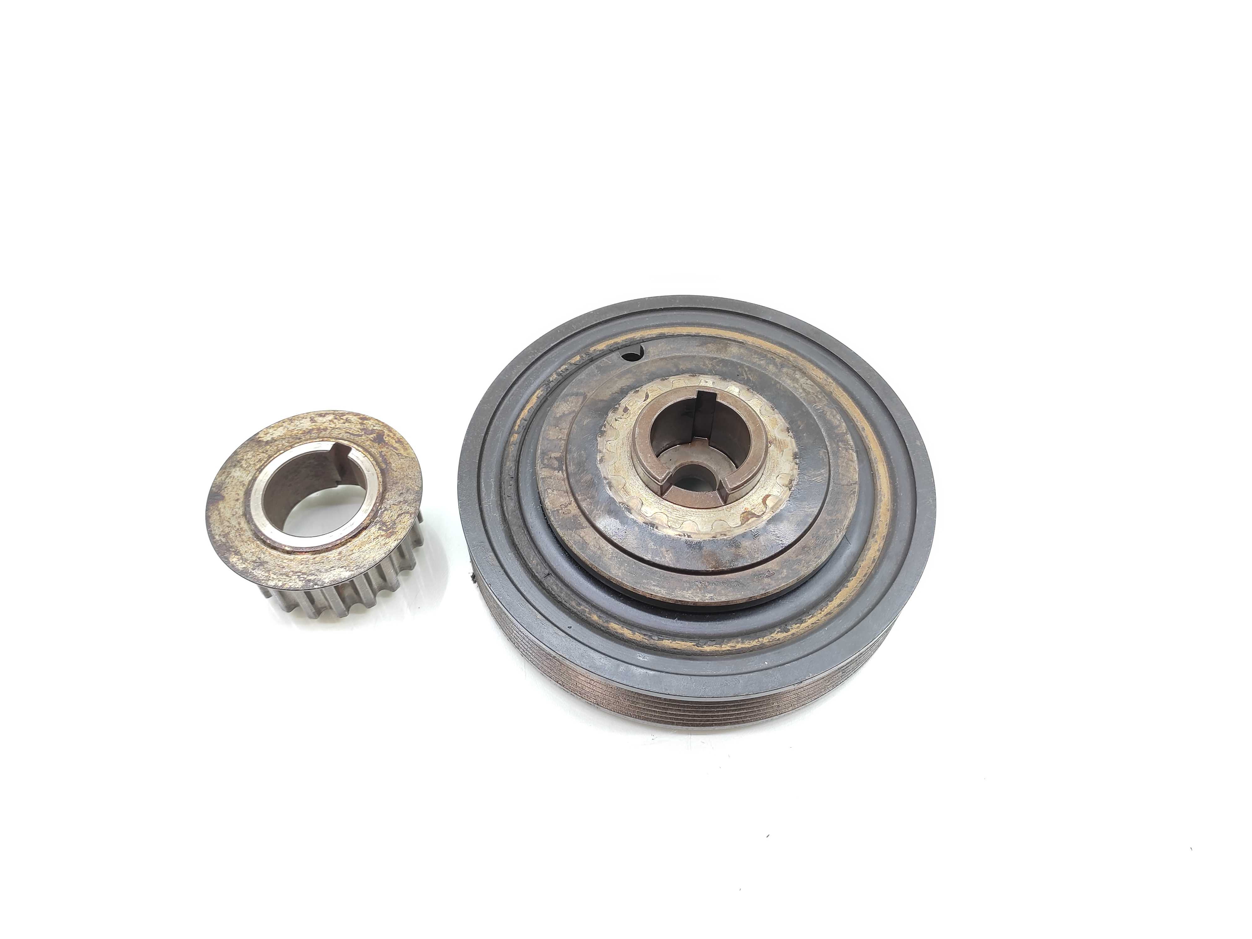 Jogo Polia Virabrequim Citroen Xsara Picasso 2.0 16v Mec 05 6