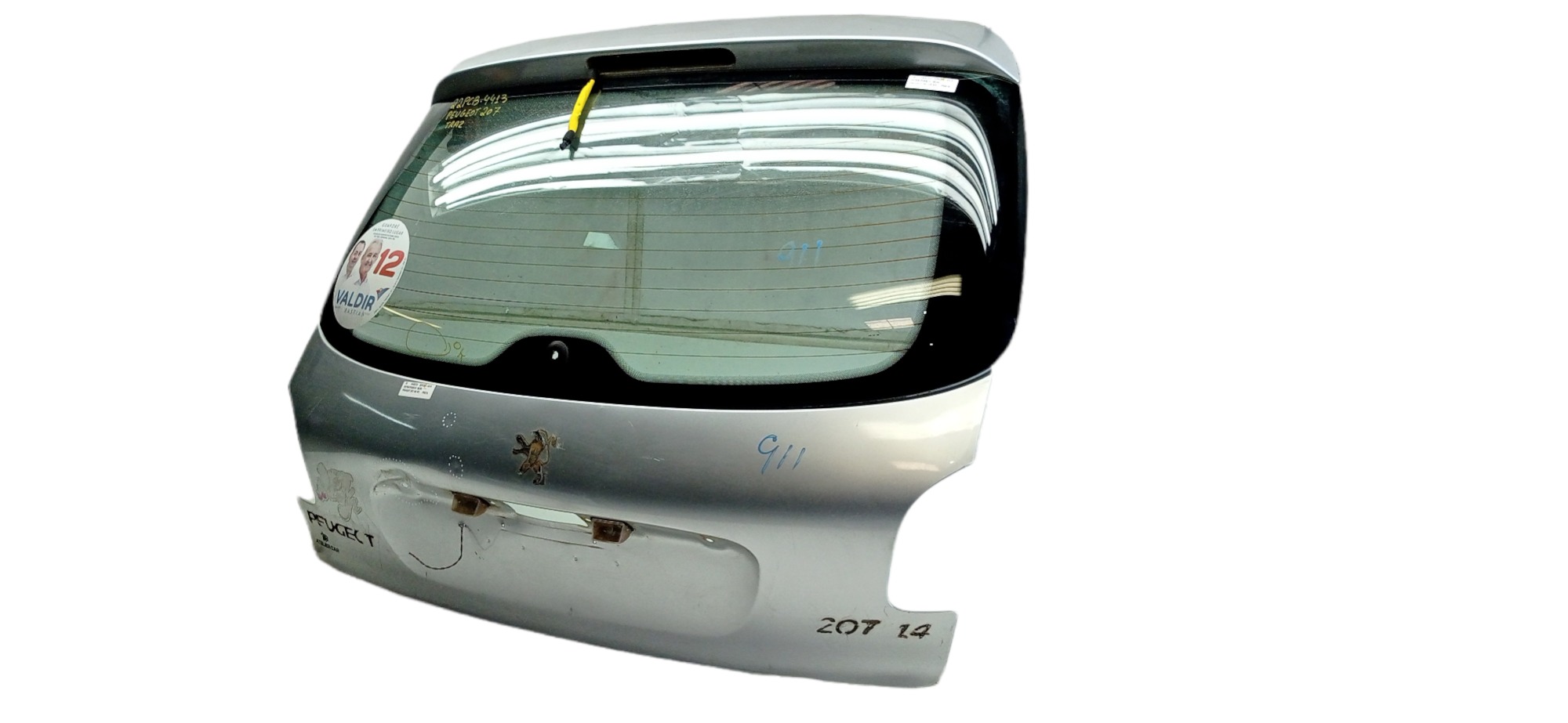 TAMPA PORTA MALAS PEUGEOT 207  2008  2009 PARA RECUPERAR