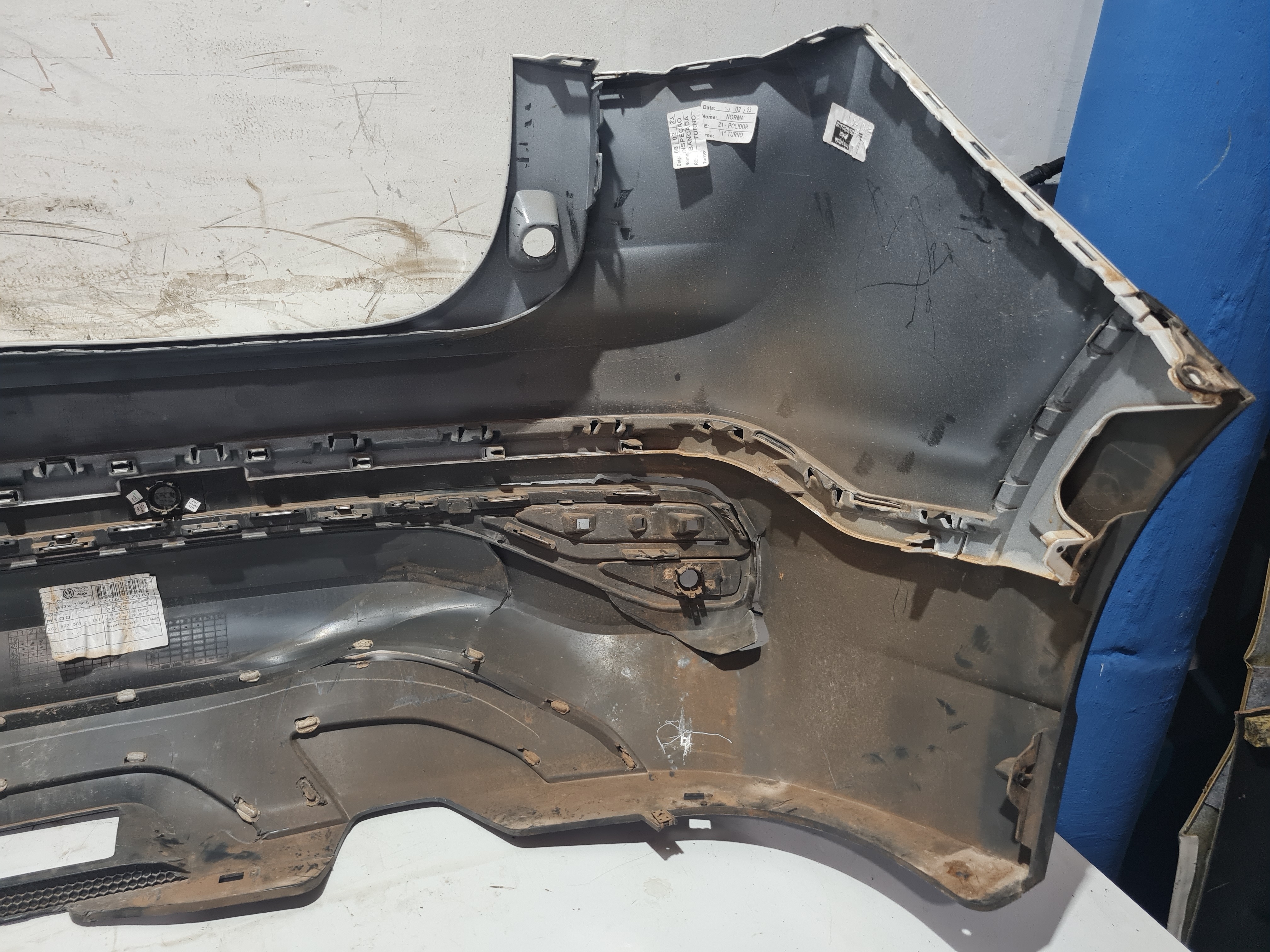 Parachoque Traseiro Volkswagen Nivus 2023 C/ Detalhes 5