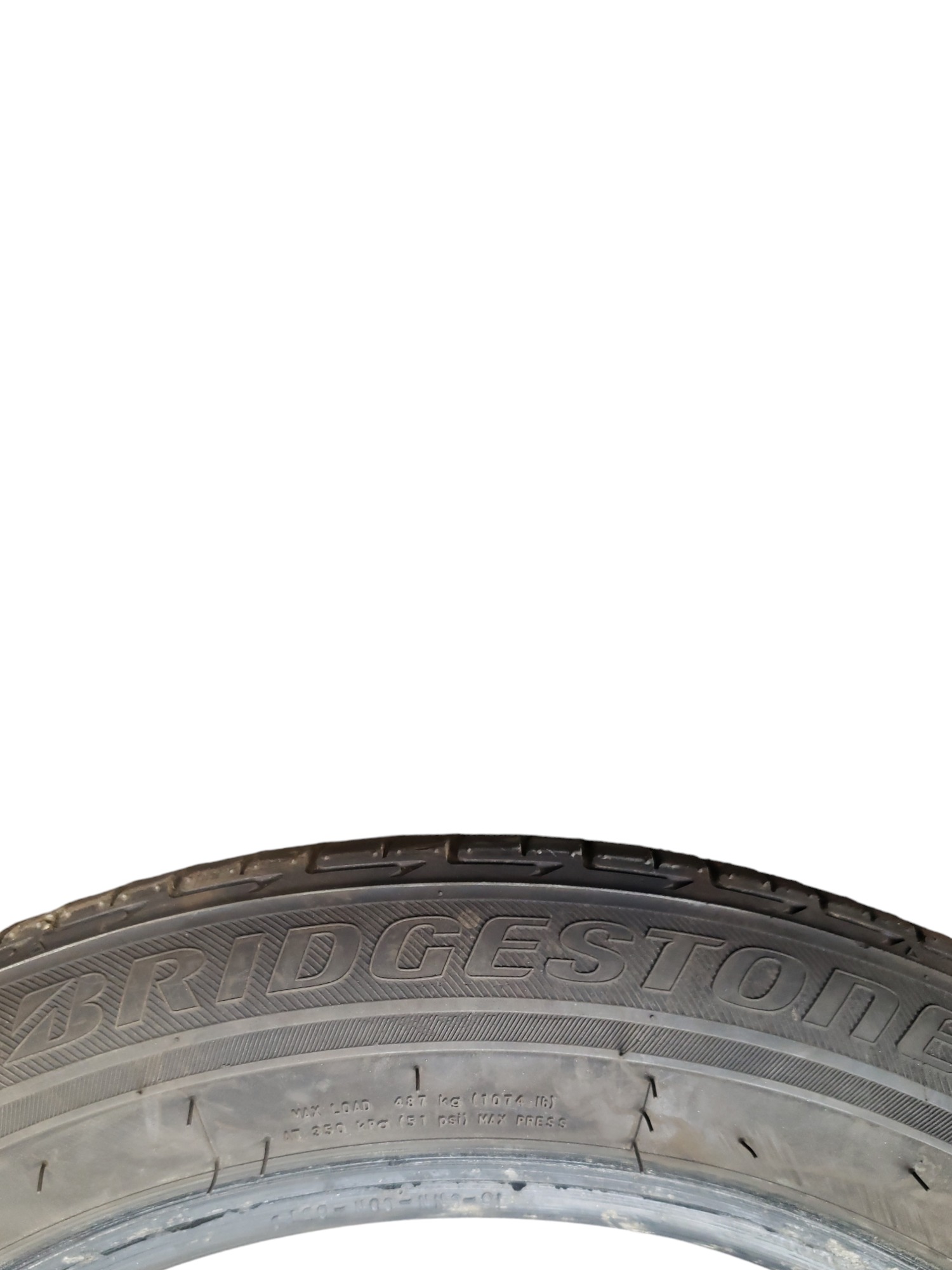 Pneu Usado 185 55 R16 Bridgestone  A1 4