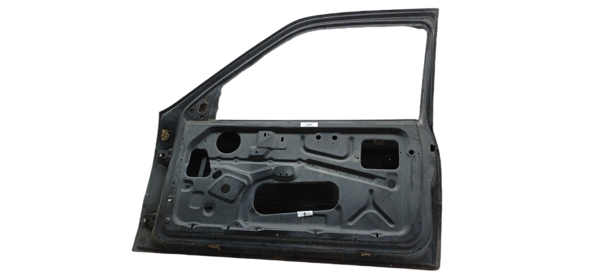 Porta Dianteiro Direita Vw Logus 1993 Para Recuperar Dianteira Direita Preto 1