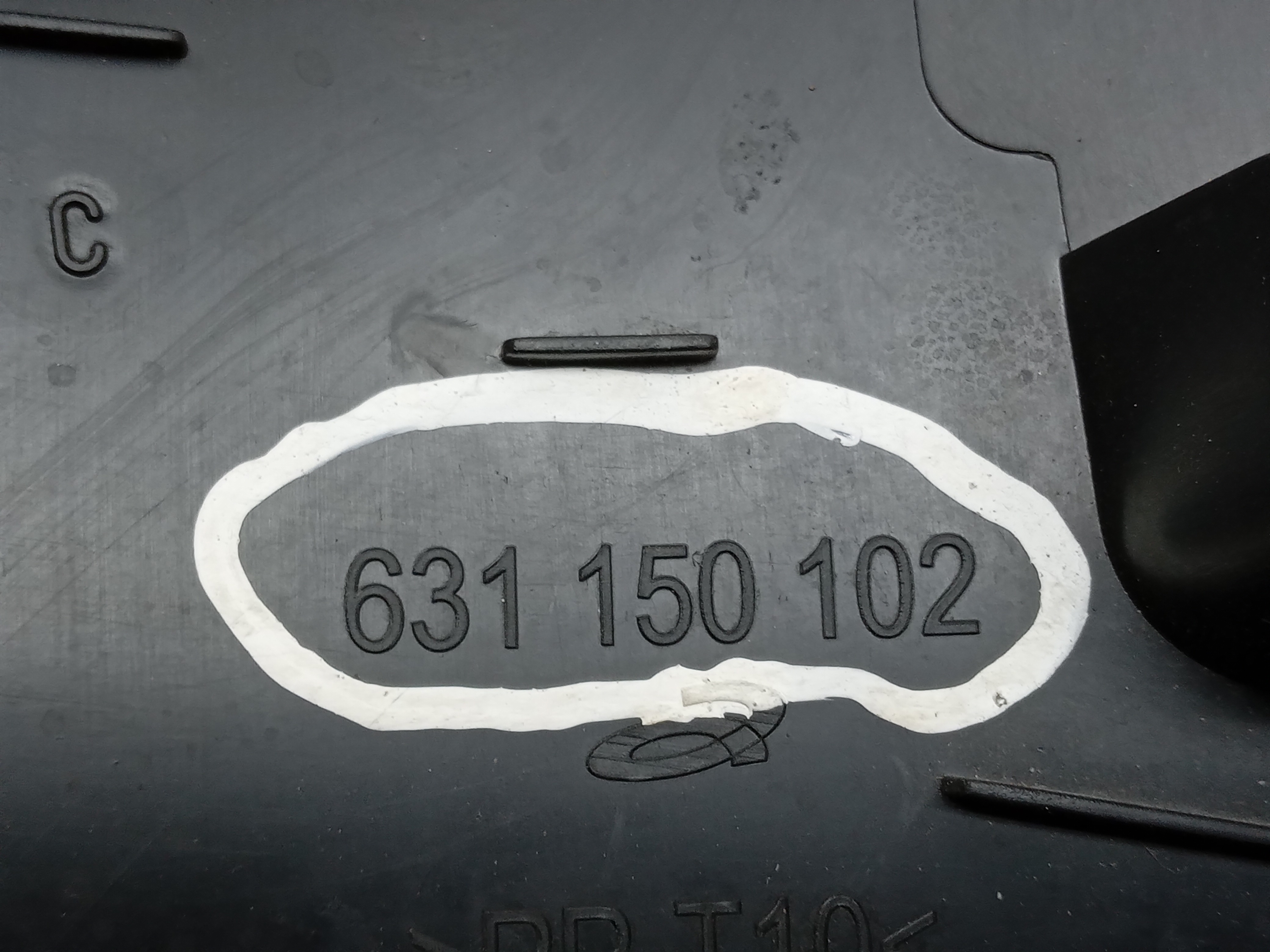 9683335877 ACABAMENTO COLUNA TRAS LE CITROEN DS3  2012 6