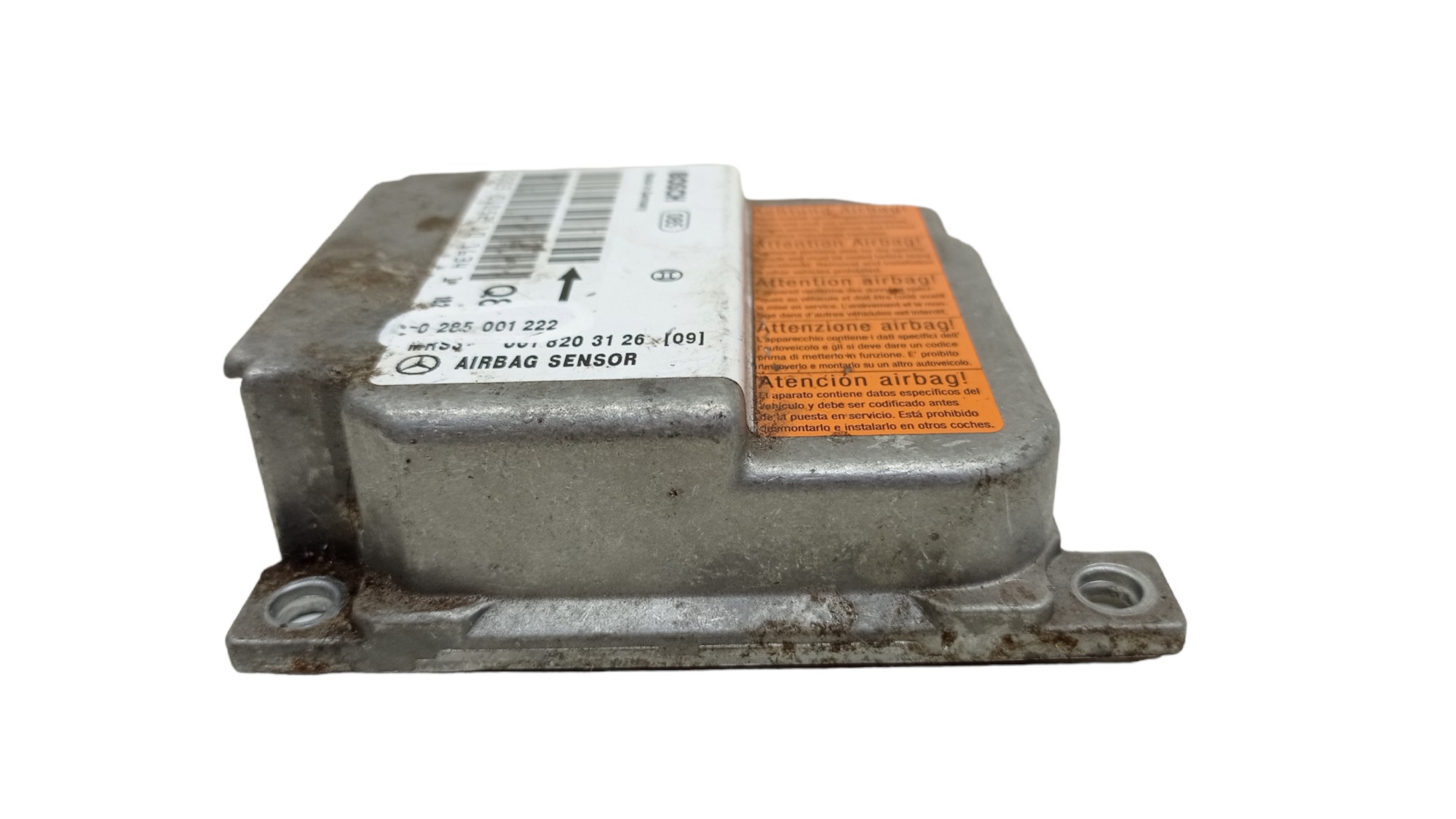 MÓDULO CENTRAL AIRBAG MERCEDES BENZ CLASSE A 2002 4