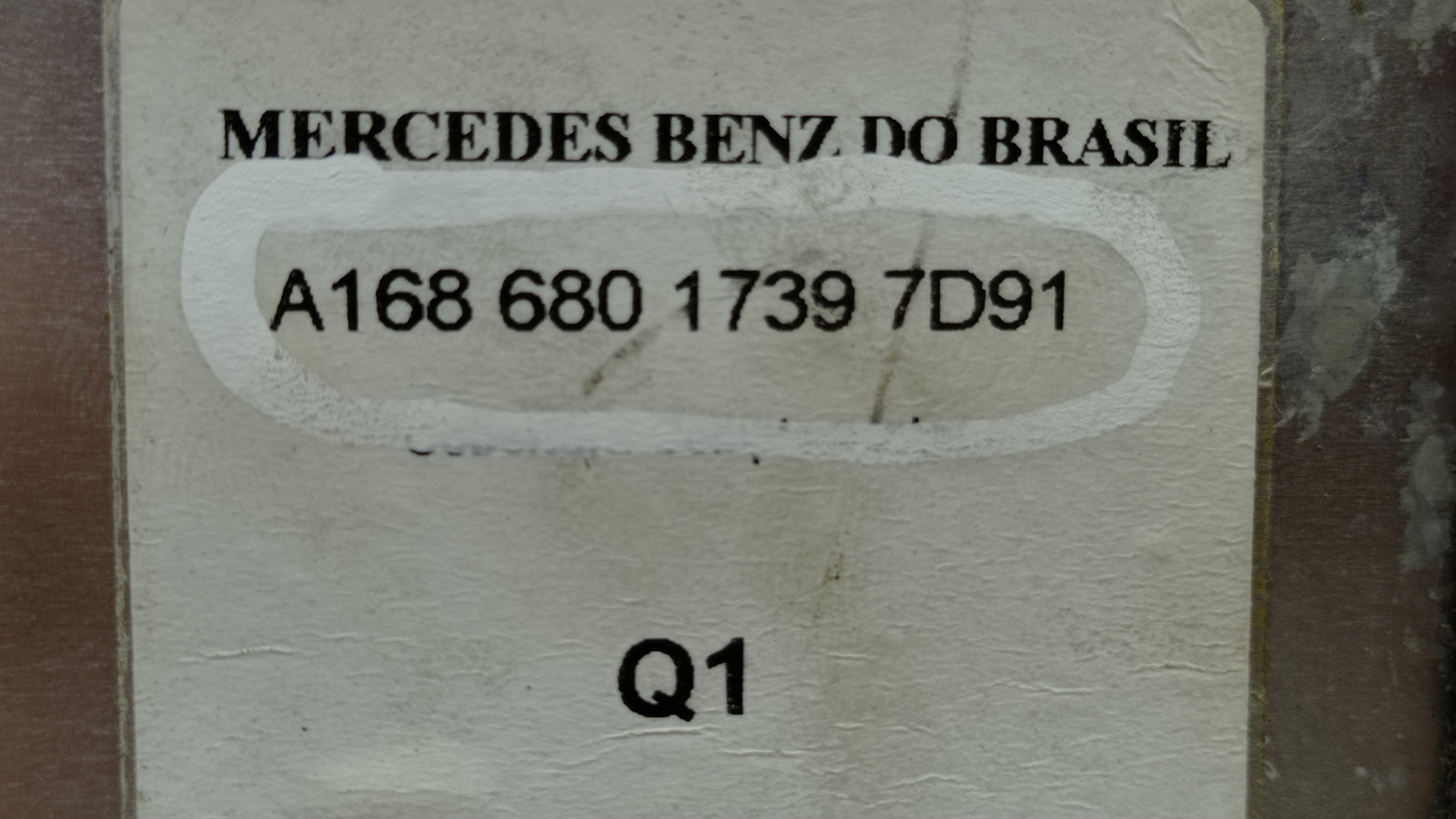 Tampa Assoalho Acesso Bateria Mercedes-benz Classe A 2002 2