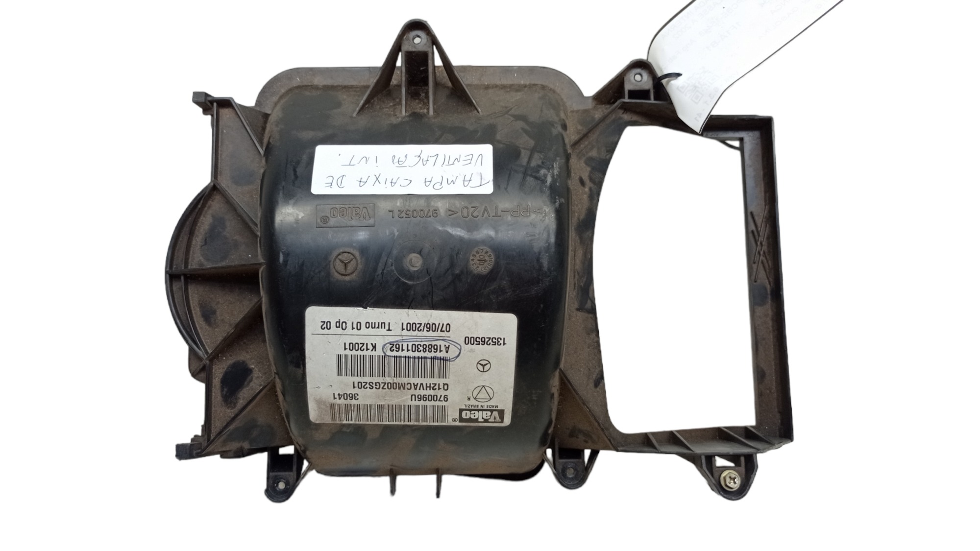 Tampa Caixa Ventilaçâo Interna Mercedes-benz Classe A 2002 2