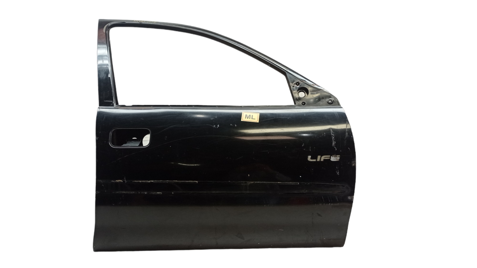 Porta Dianteira Direita 2008 Gm Corsa Classic P/ Recuperar Dianteira Direita Preto 4