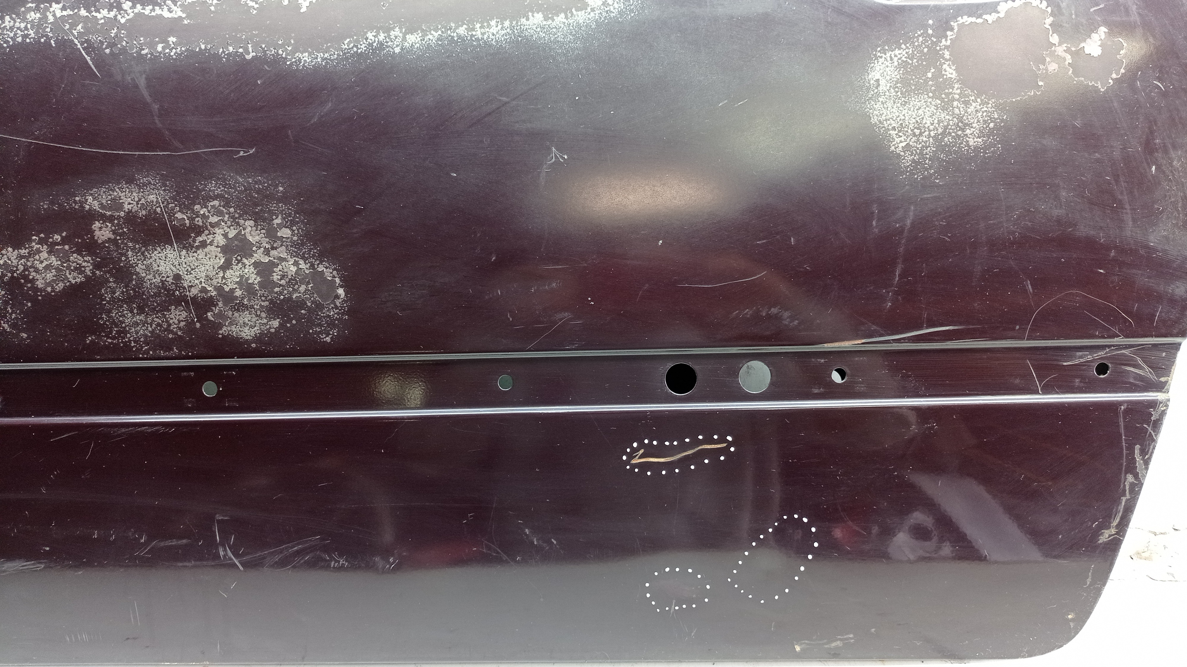 Porta Dianteira Esquerda Bmw 325i Ano 1994 Para Recuperar Dianteira Esquerda Vermelho 6