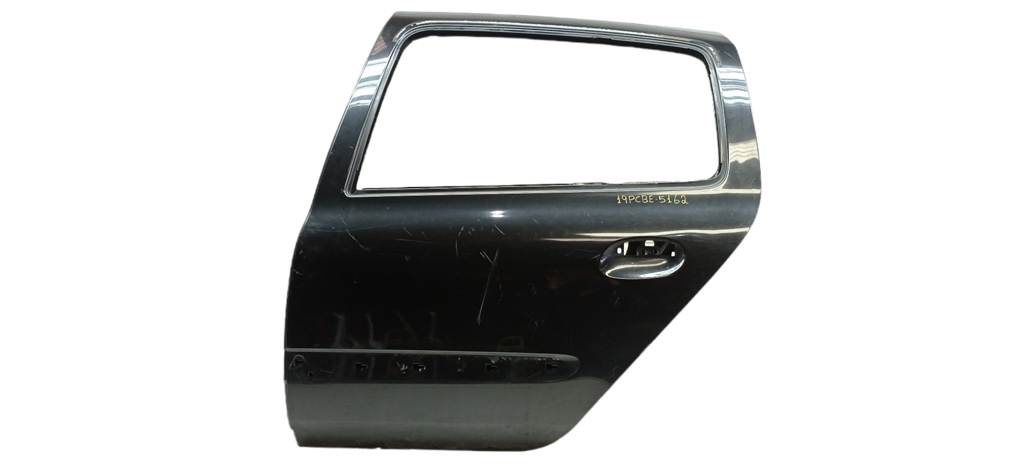 Porta Traseira Esquerda Renault Clio 2002-2003 P/ Recuperar Traseira Esquerda Preto 6