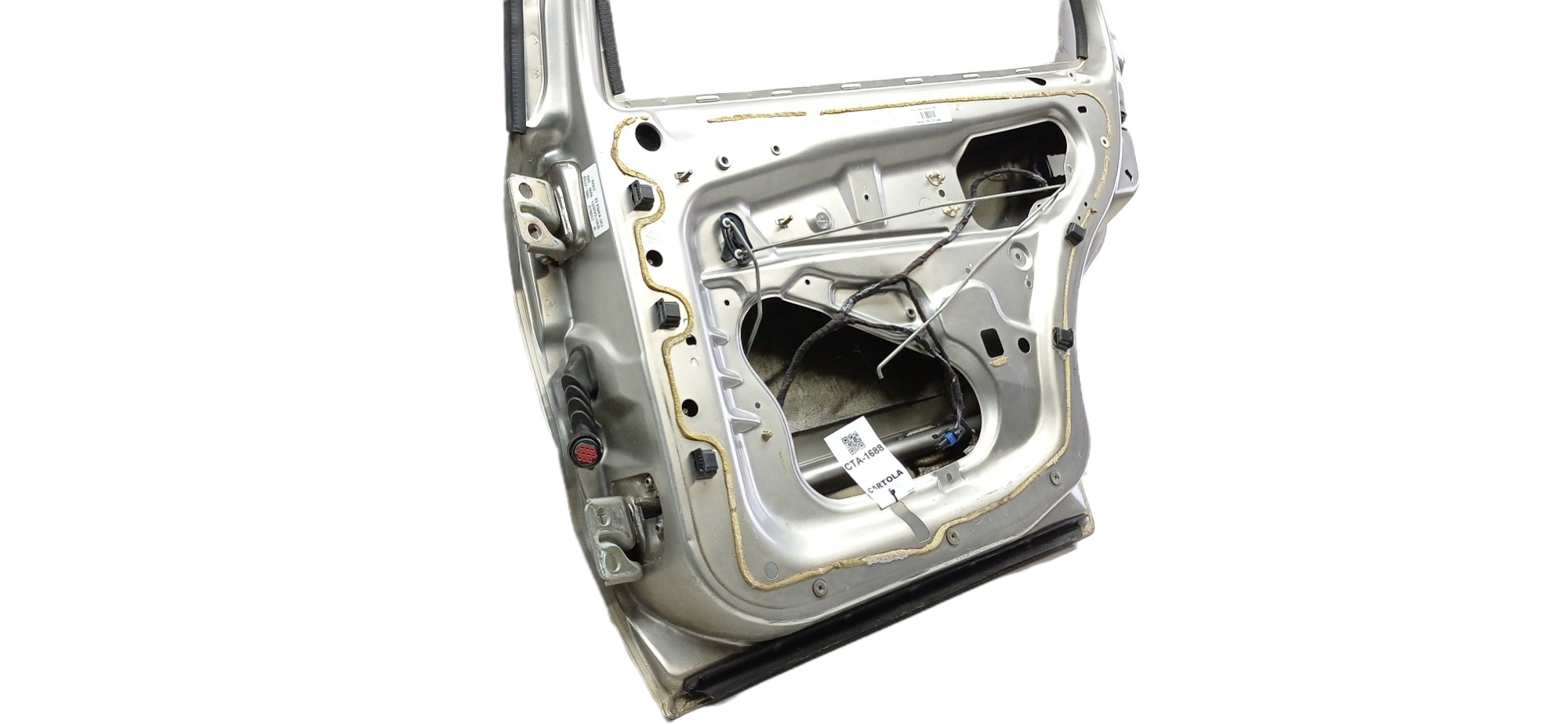Porta Traseira Direita Fiat Marea 1999 Para Recuperar Traseira Direita Dourado 2