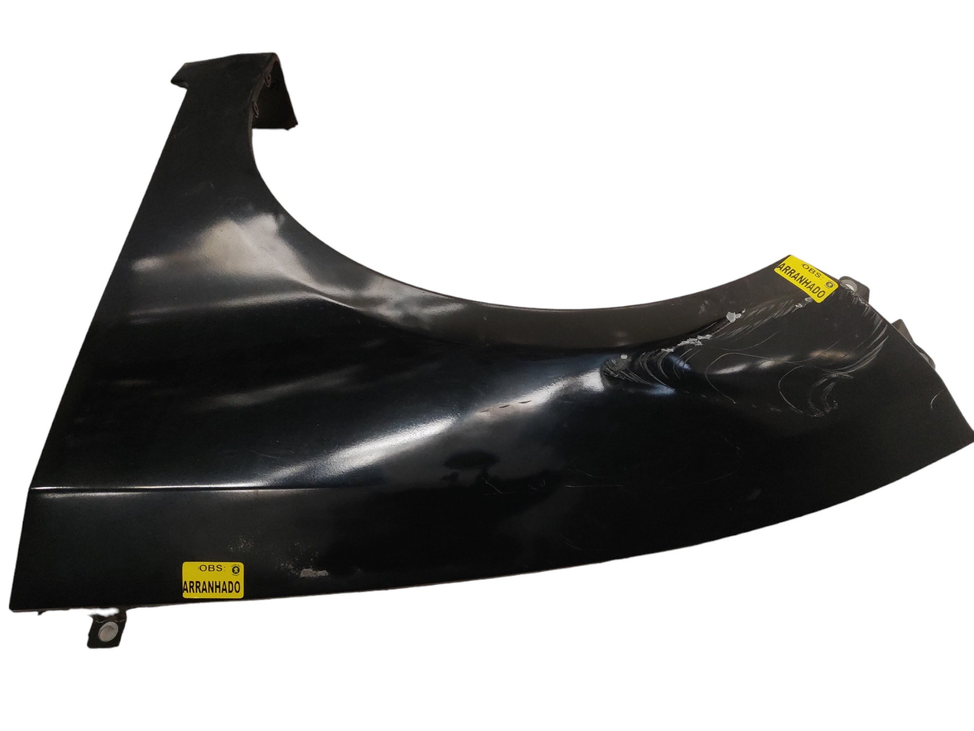 Paralama Esquerdo Hyundai Hb20 2012 A 2019 Preto Original Dianteira