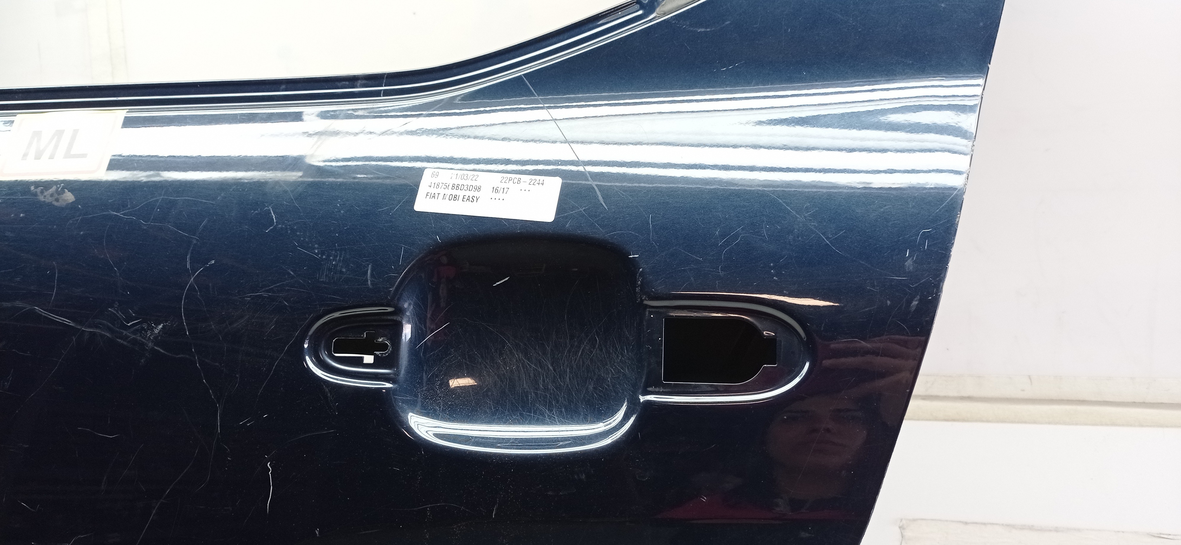 Porta Traseira Esquerda Fiat Mobi 2017 – Para Recuperar 5