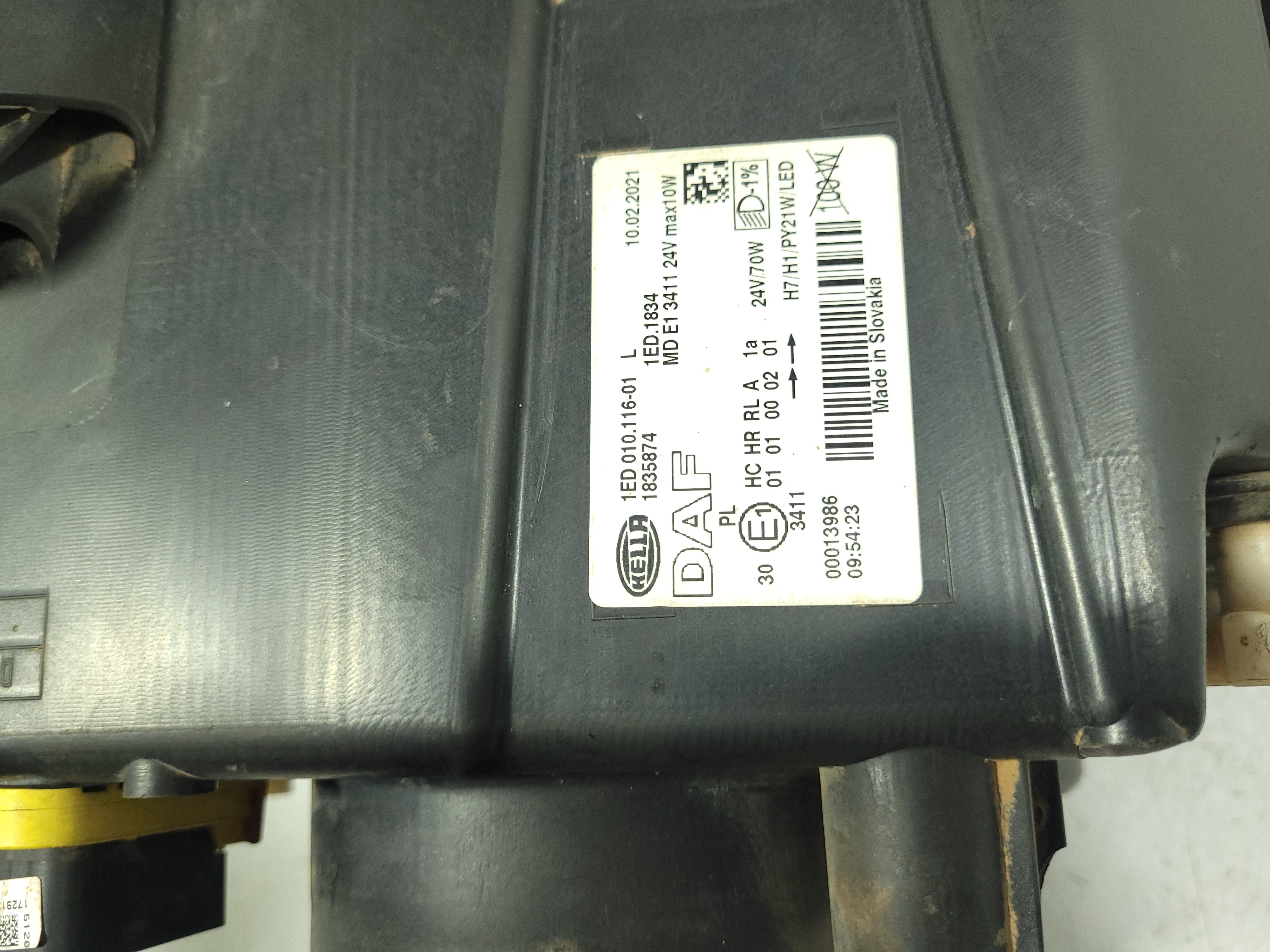 Farol Dianteiro Esquerdo New Daf 2020 E 2021  1ed01011601 8