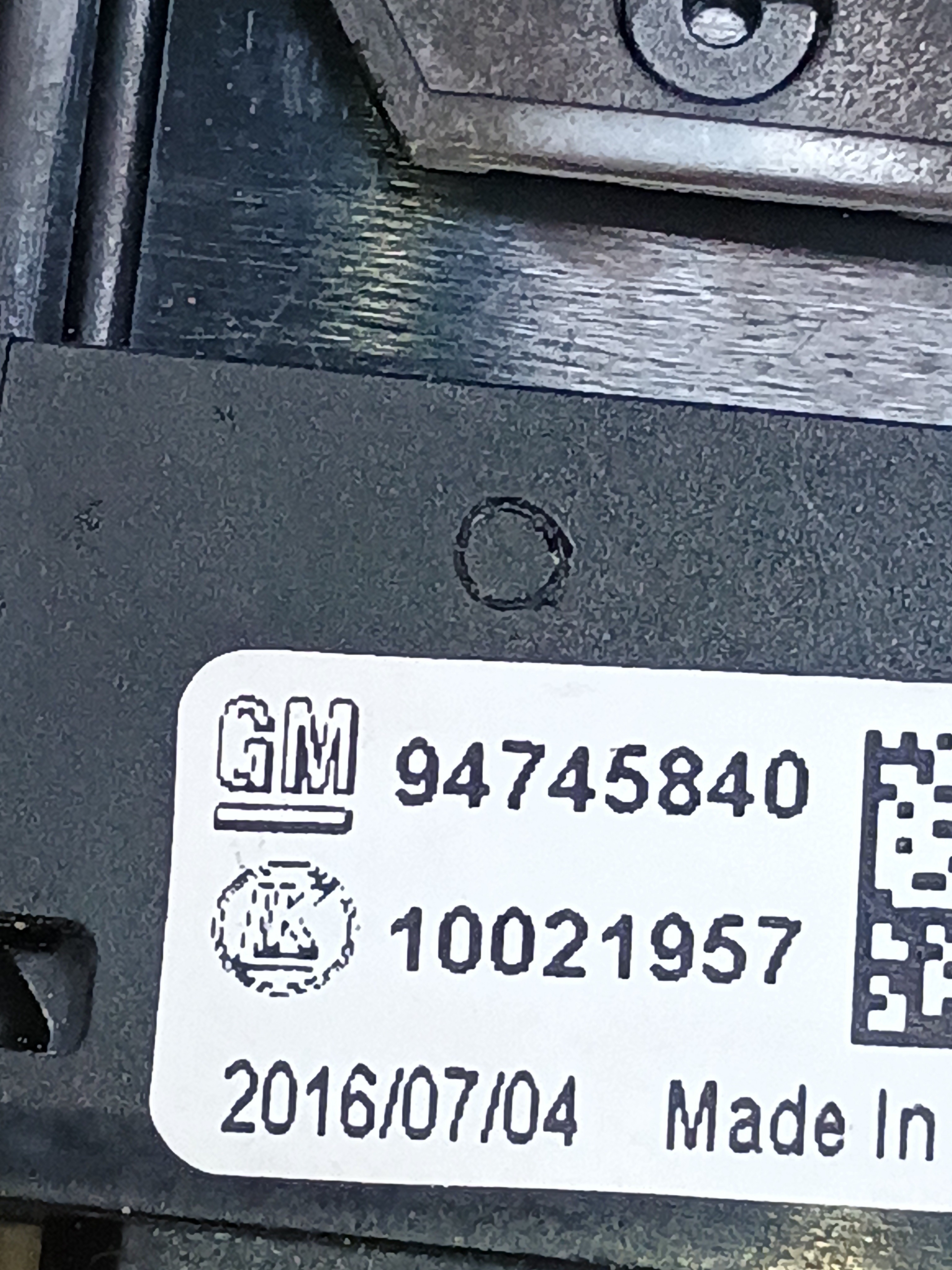Botão Trava Portas Gm Spin 1.8 2016 94745840 3