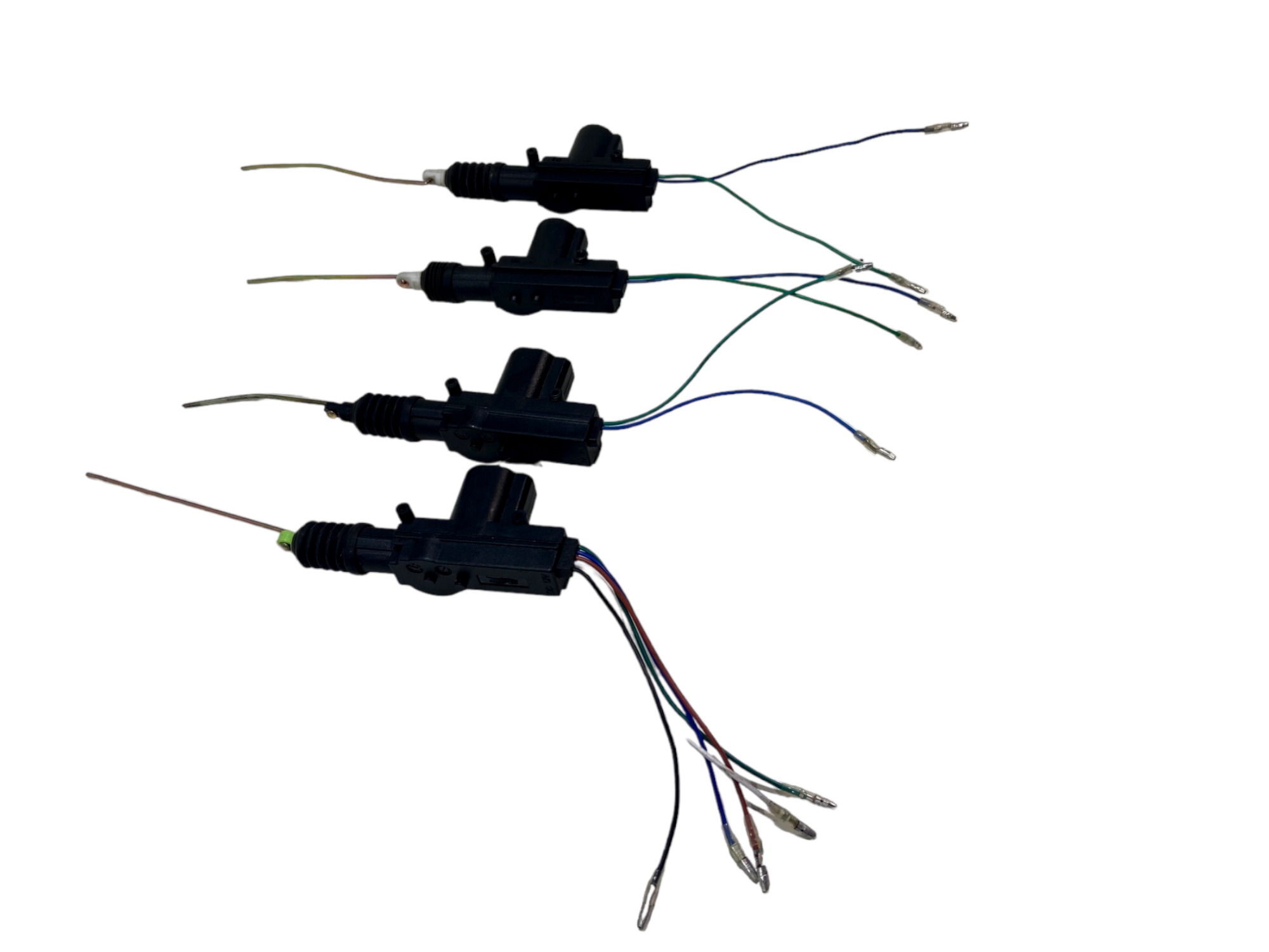 Kit 4 Motores P/trava Elétrica Universal 3c/2fios 1c/5fios 3