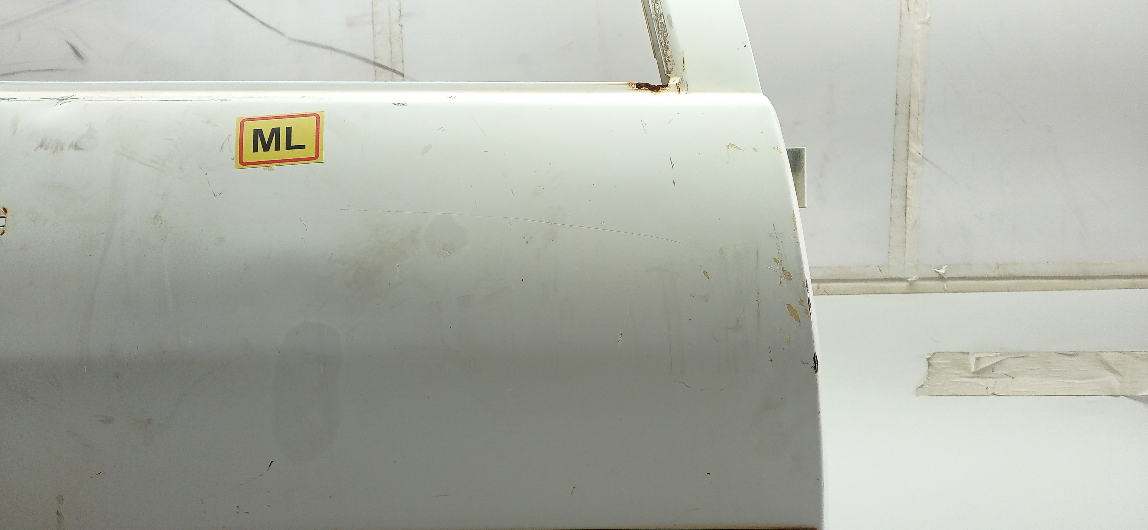 Porta Traseira Direita Vw Polo 1997 Para Recuperar Traseira Direito Branco 7