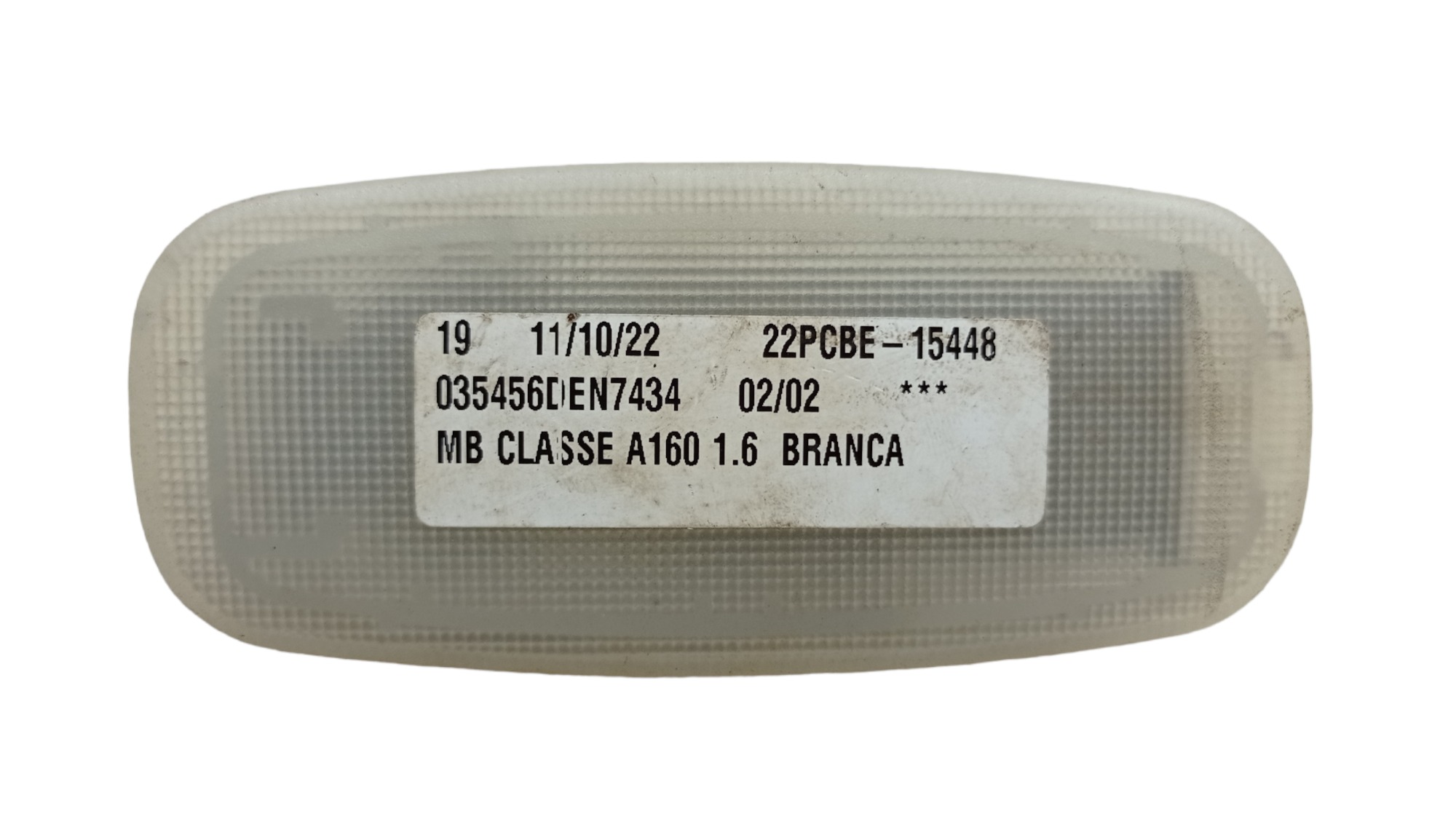 Luz De Teto Central Mercedes-benz Classe A 2002 4