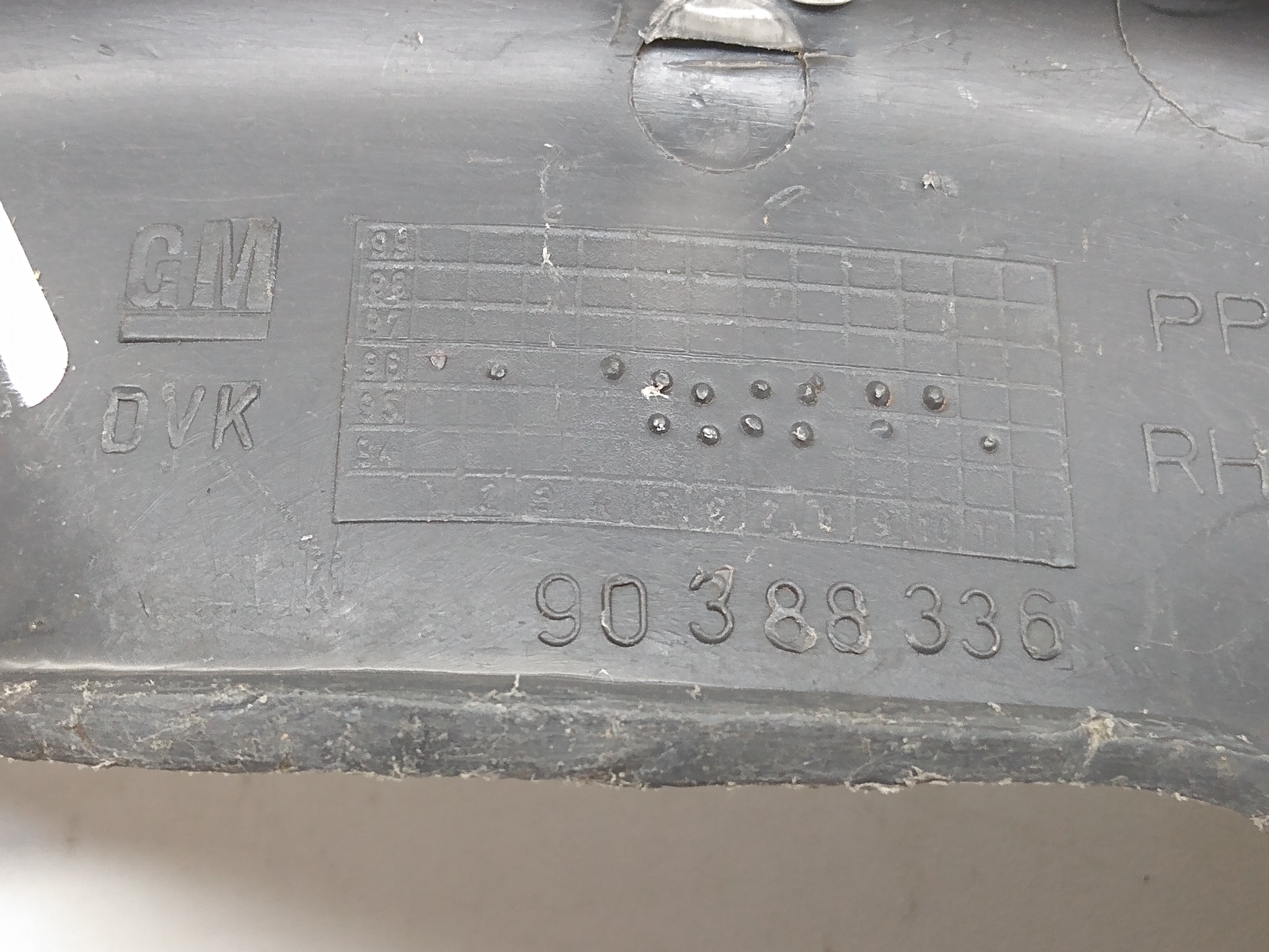Moldura Maçaneta Interna LD Corsa wind  1998 5