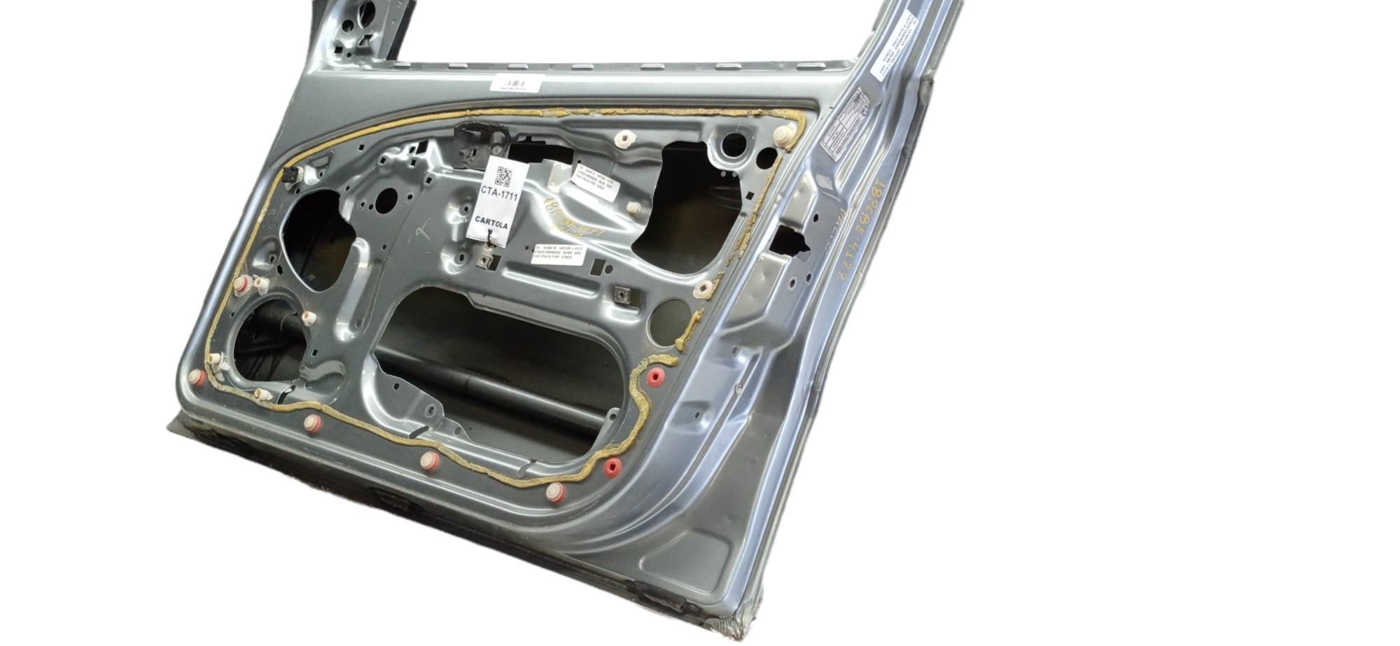 Porta Dianteira Direita Fiat Palio 2005 – Para Recuperar Dianteira Direito Cinza-escuro 5