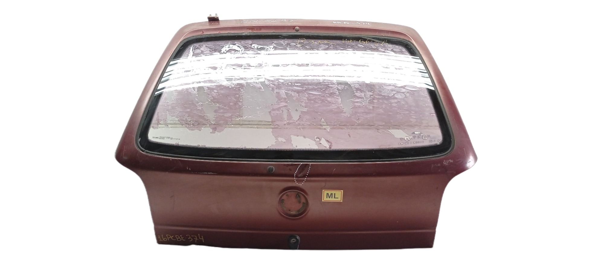 TAMPA PORTA MALAS GOL G2 1994  1999 PARA RECUPERAR 4