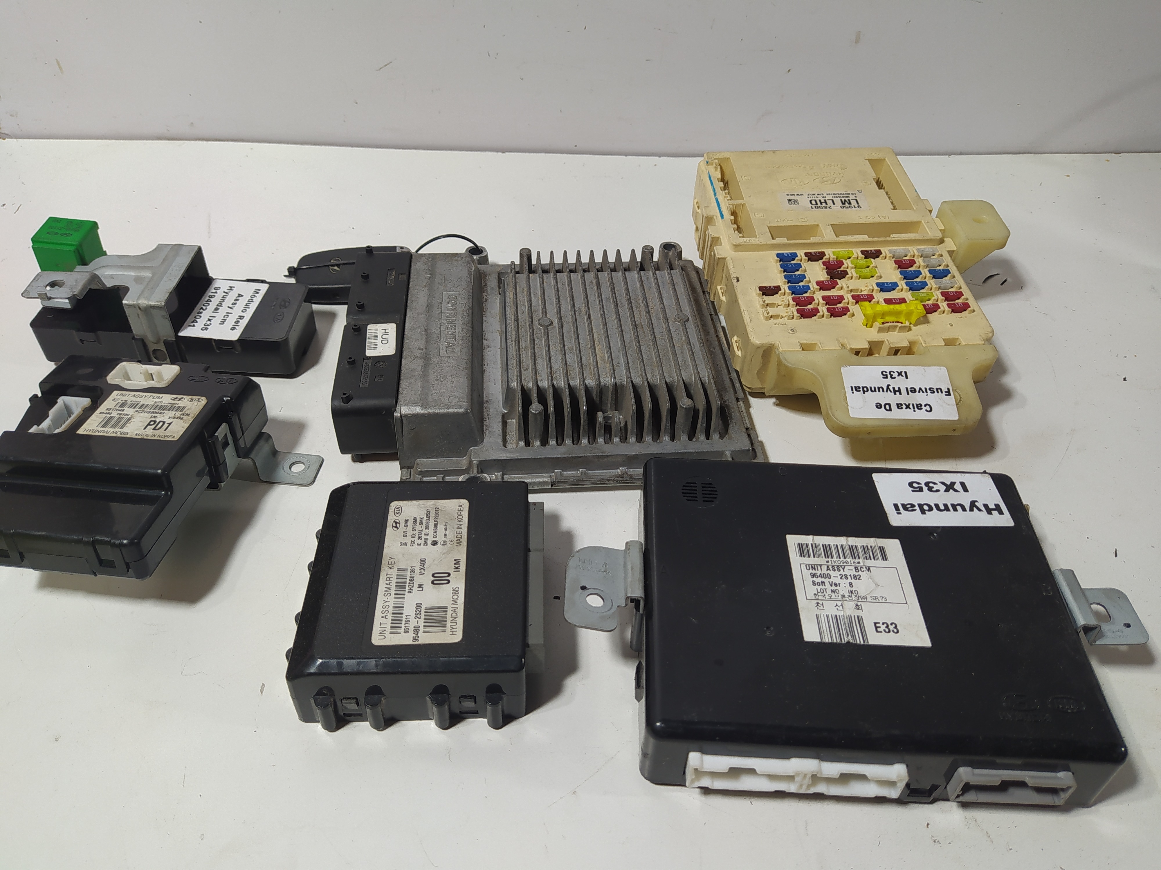 Kit Code Injeção Central Hyundai Ix35 2.0 2011 A 2016