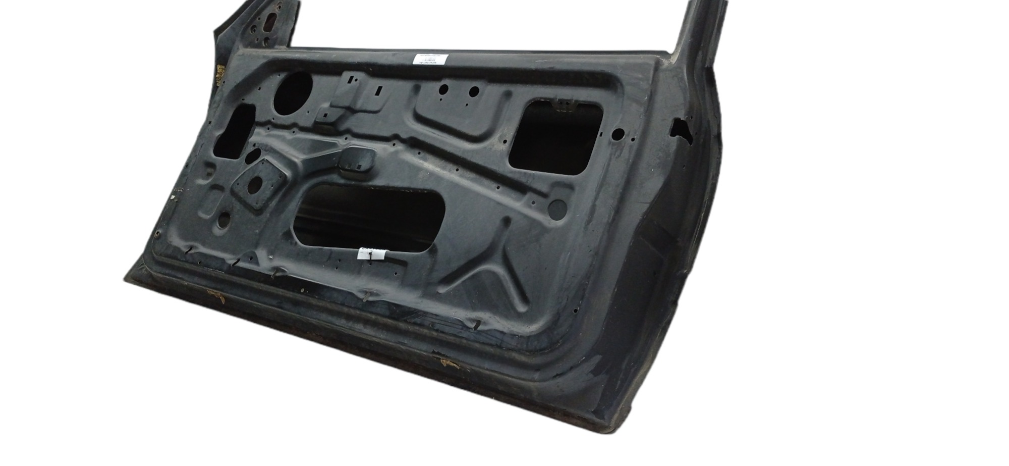 Porta Dianteiro Direita Vw Logus 1993 Para Recuperar Dianteira Direita Preto 2