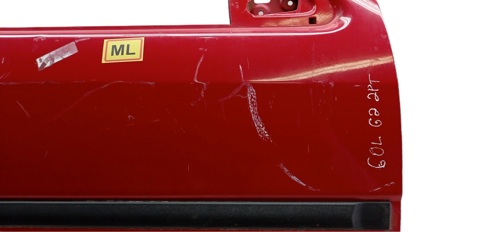 Porta Direita Vw Gol G2 1996 A 2002 P/ Recuperar Dianteira Direito Vermelho 5