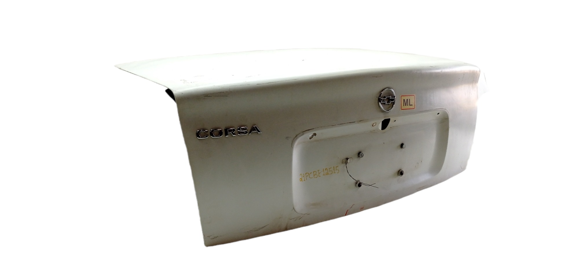Tampa Porta Malas Sedan Corsa Classic 2003 Para Recuperar 4