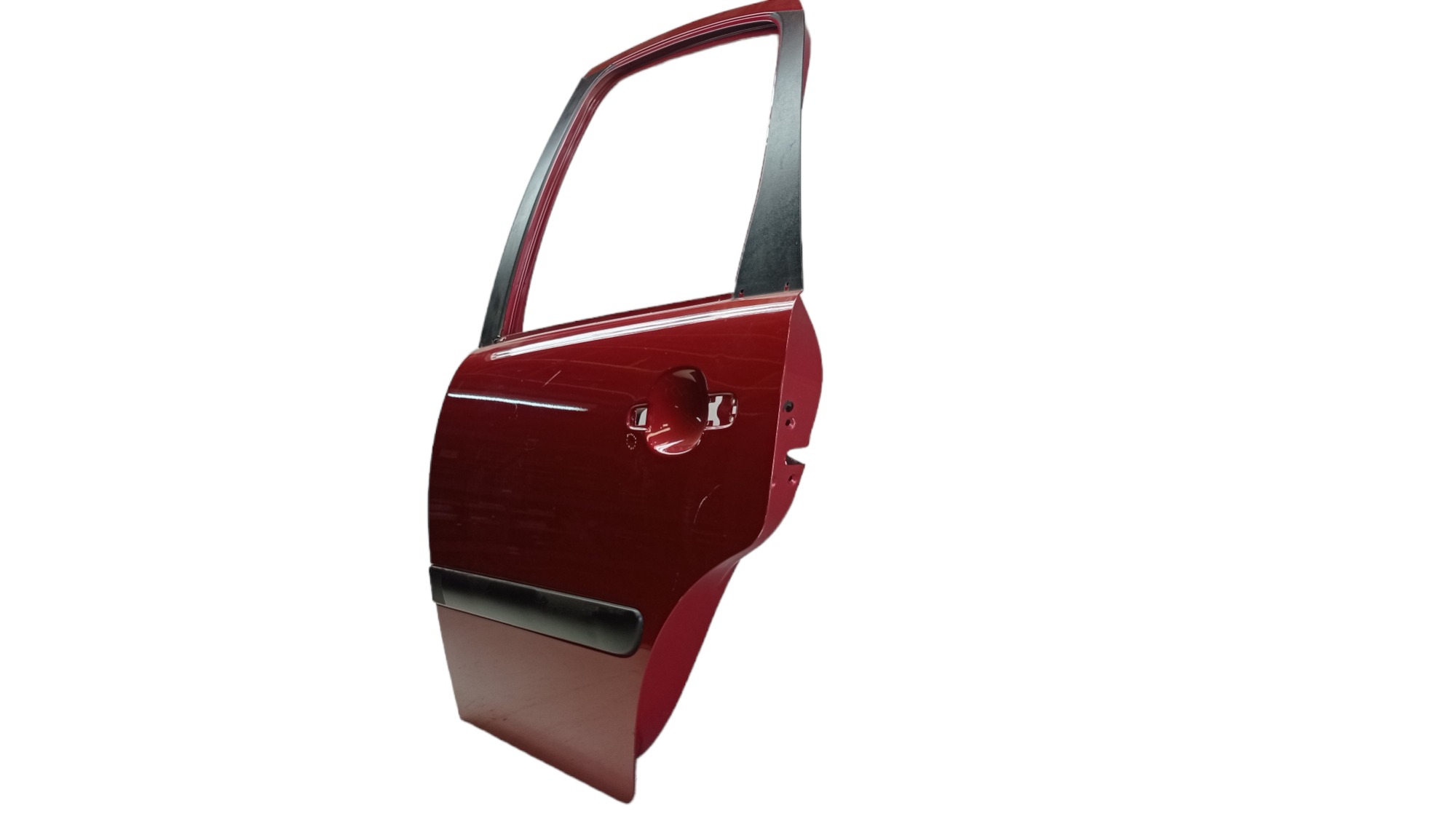 Porta Traseira Esquerda Citroen C3 2011 Para Recuperar Traseira Esquerda Vermelho 3