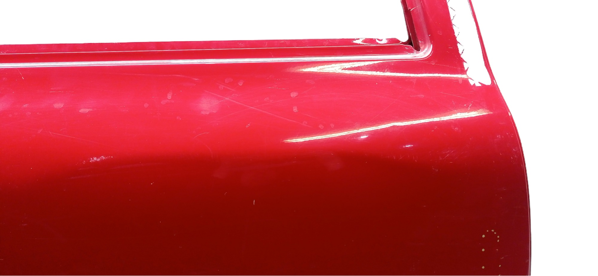 Porta Traseira Direita Renault Clio 2014 – 2015 P/ Recuperar Traseira Direita Vermelho 3