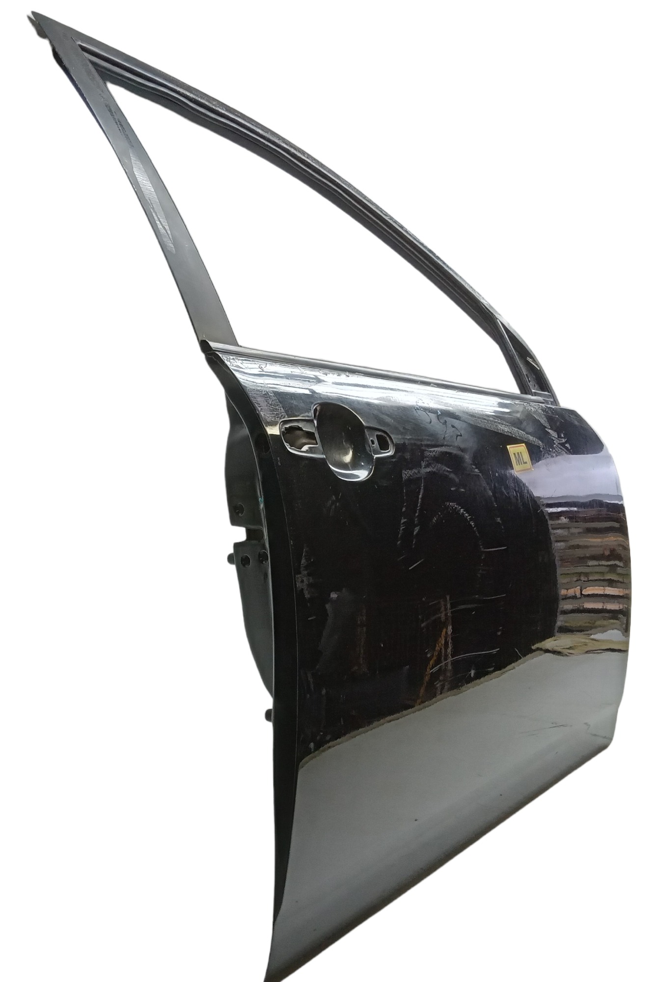 Porta Dianteira Direita Toyota Corolla 2004 P/ Recuperar Dianteira Direita Preto 2