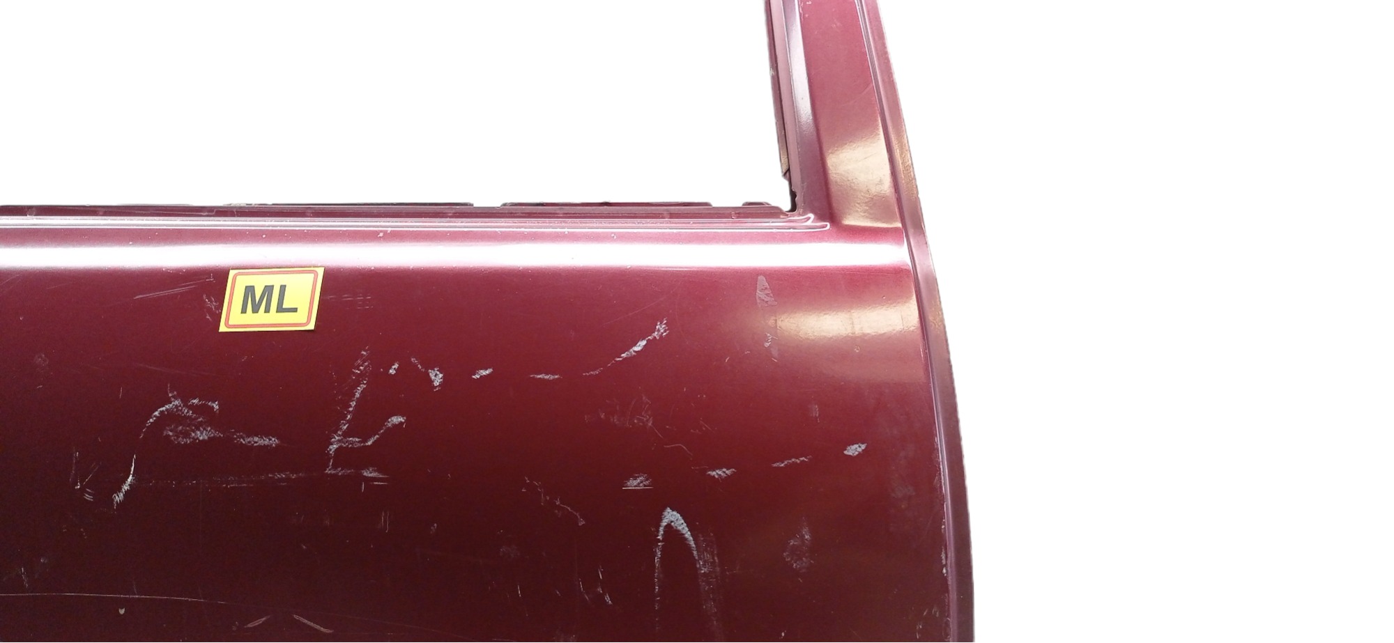 Porta Traseira Direita Ford Fiesta 1996 – 1997 P/ Recuperar Traseira Direito Vermelho 4