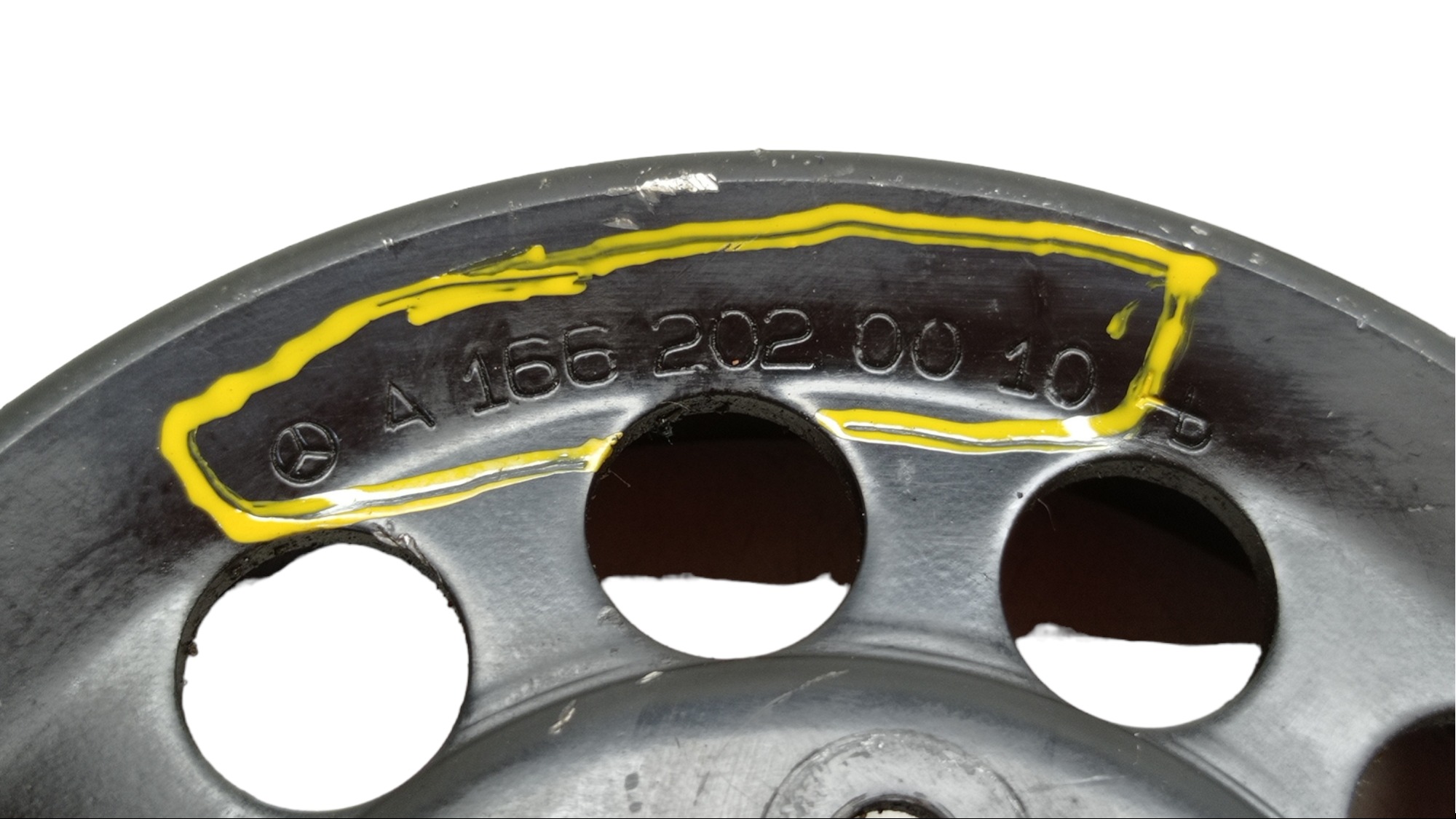 Polia Da Bomba De Água Mercedes-benz Classe A 2002 3