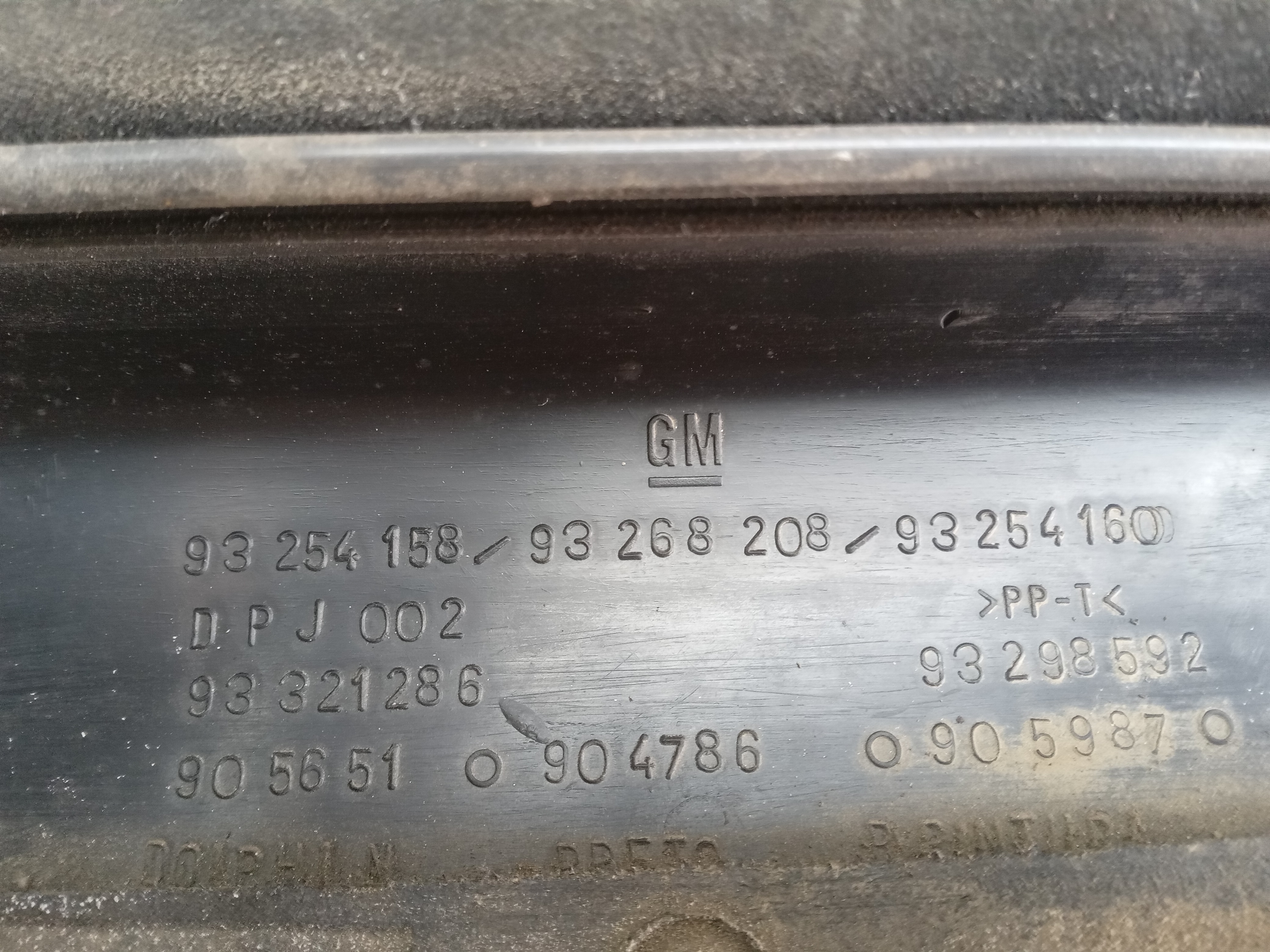 FORRO PORTA TRAS LD Chevrolet Astra 2008 1
