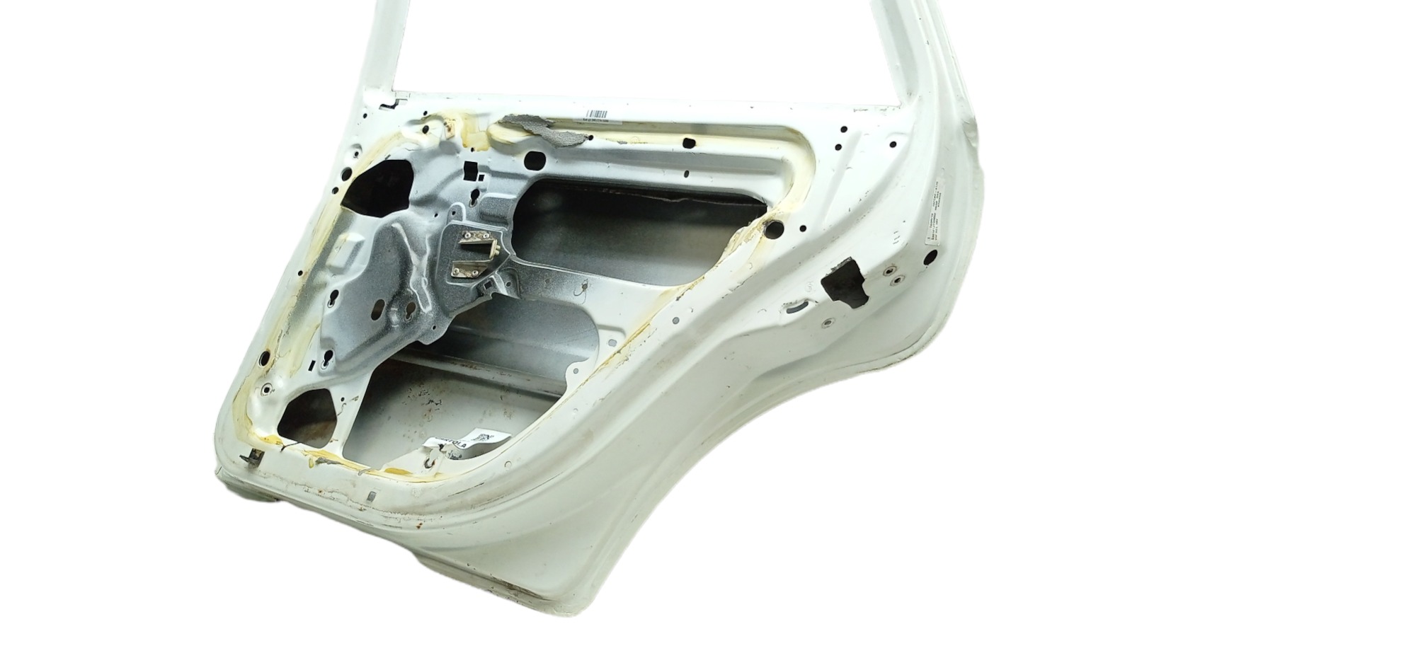 Porta Traseira Direita Vw Gol G2 1994-1999 P/ Recuperar Traseira Direito Branco 8