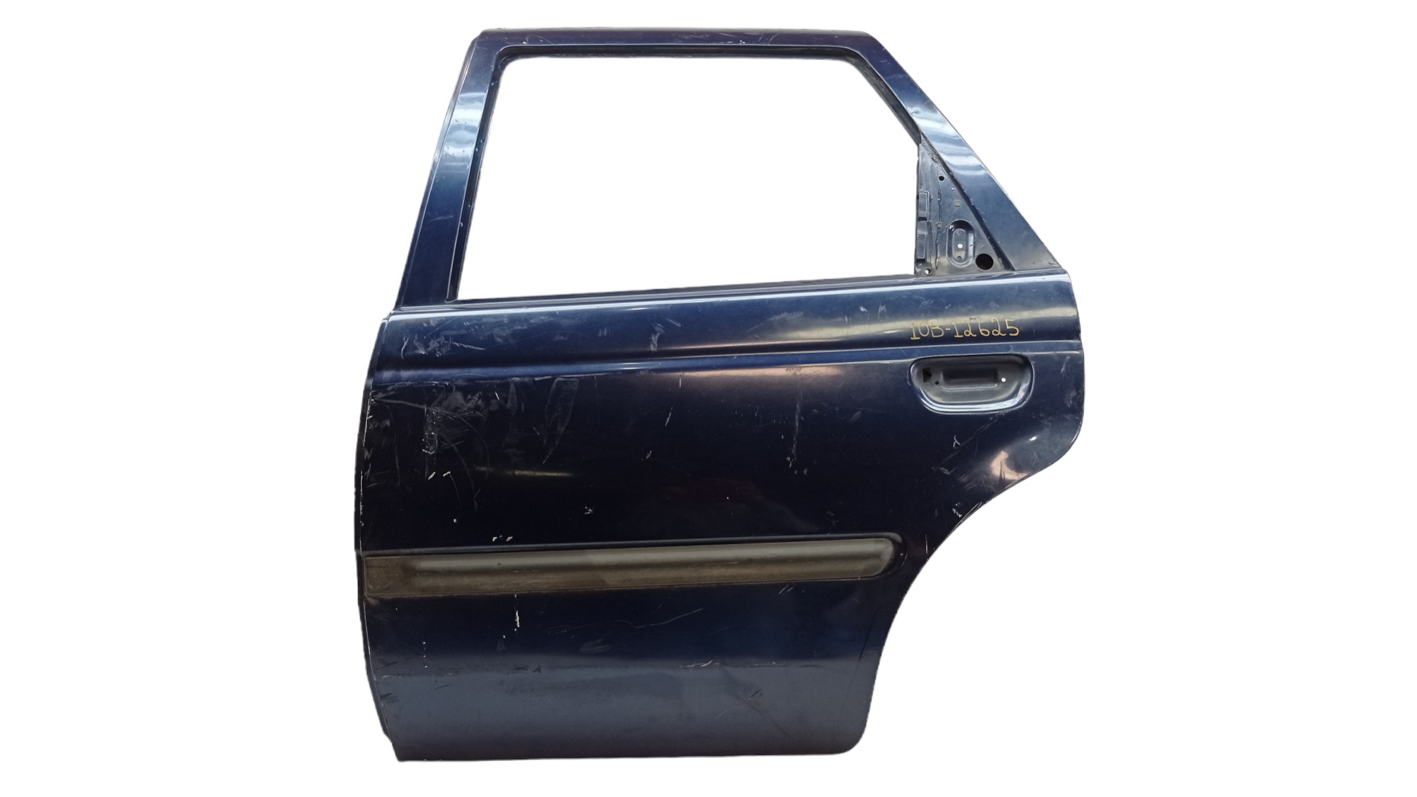 Porta Traseira Esquerda Vw Pointer 1996 Para Recuperar Traseira Esquerda Azul 3