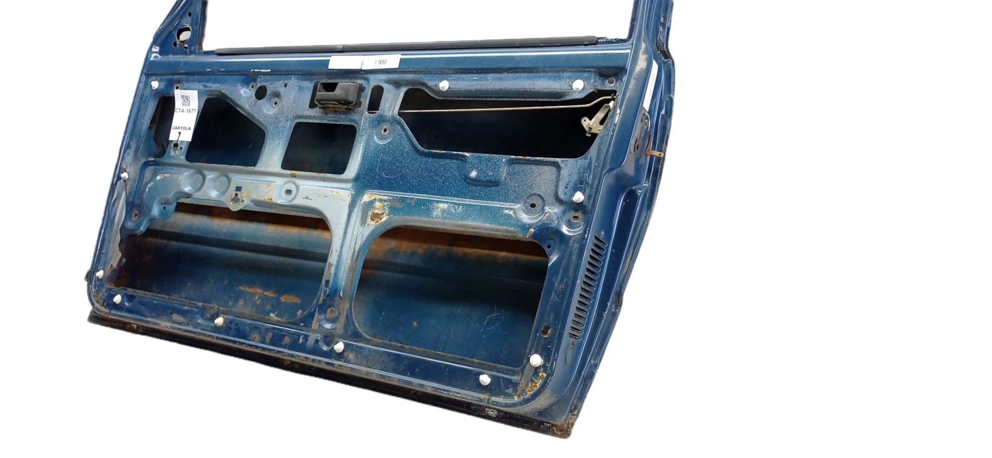 Porta Lado Direito Fiat Uno 1988 Para Recuperar Dianteira Direito Azul-marinho 1