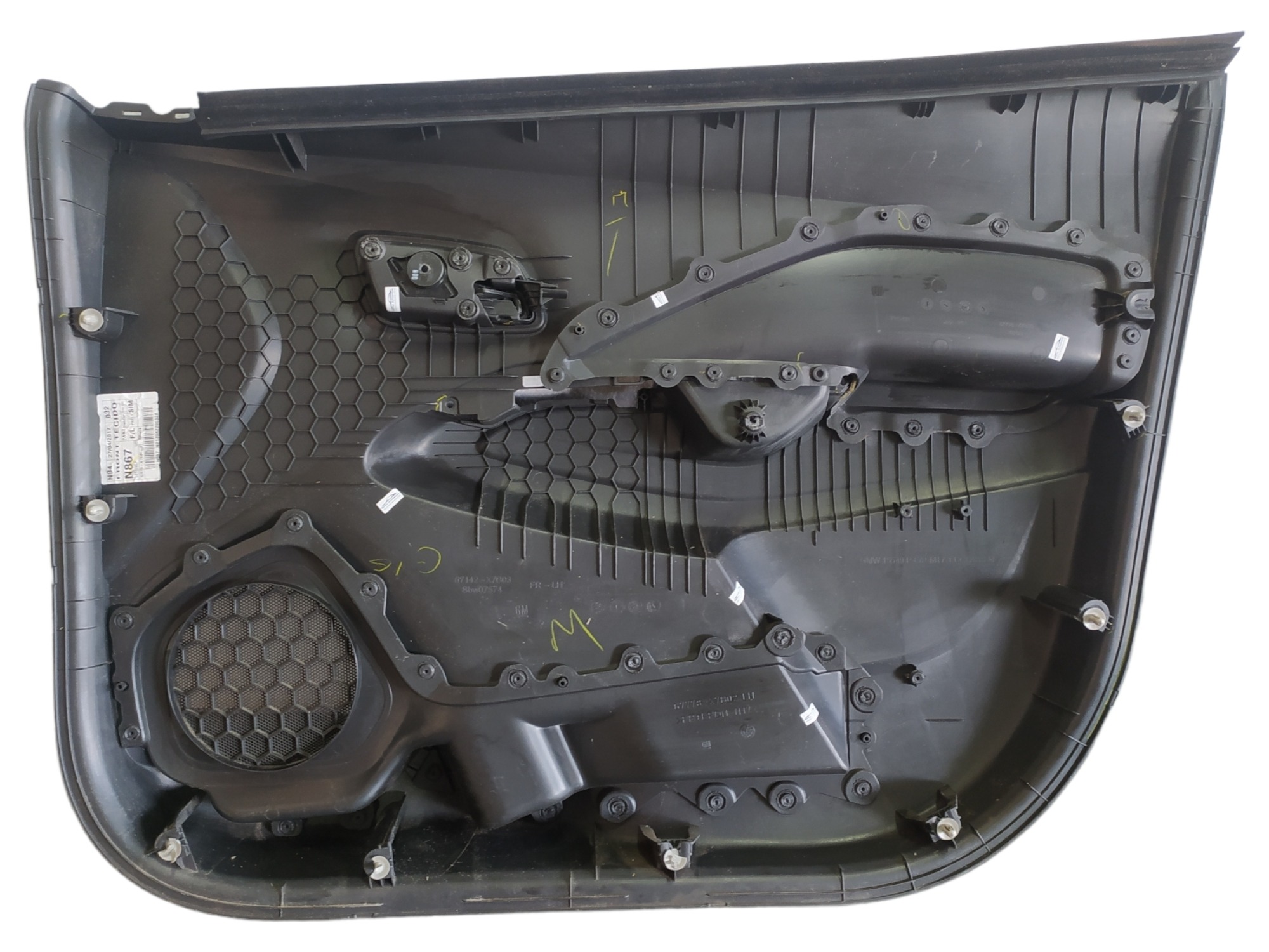 Forro Porta Dianteira Esquerda Chevrolet Cobalt 2018