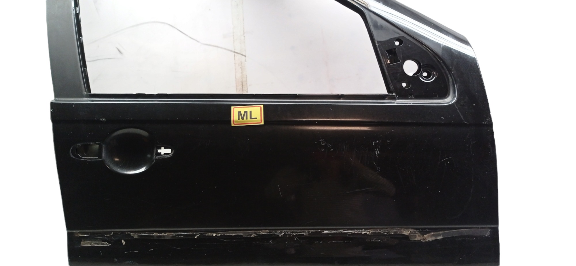 Porta Dianteira Direita Fiat Palio 2010 2011 Para Recuperar Dianteira Direito Preto 4